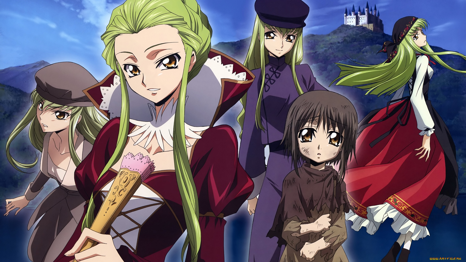 аниме, code, geass