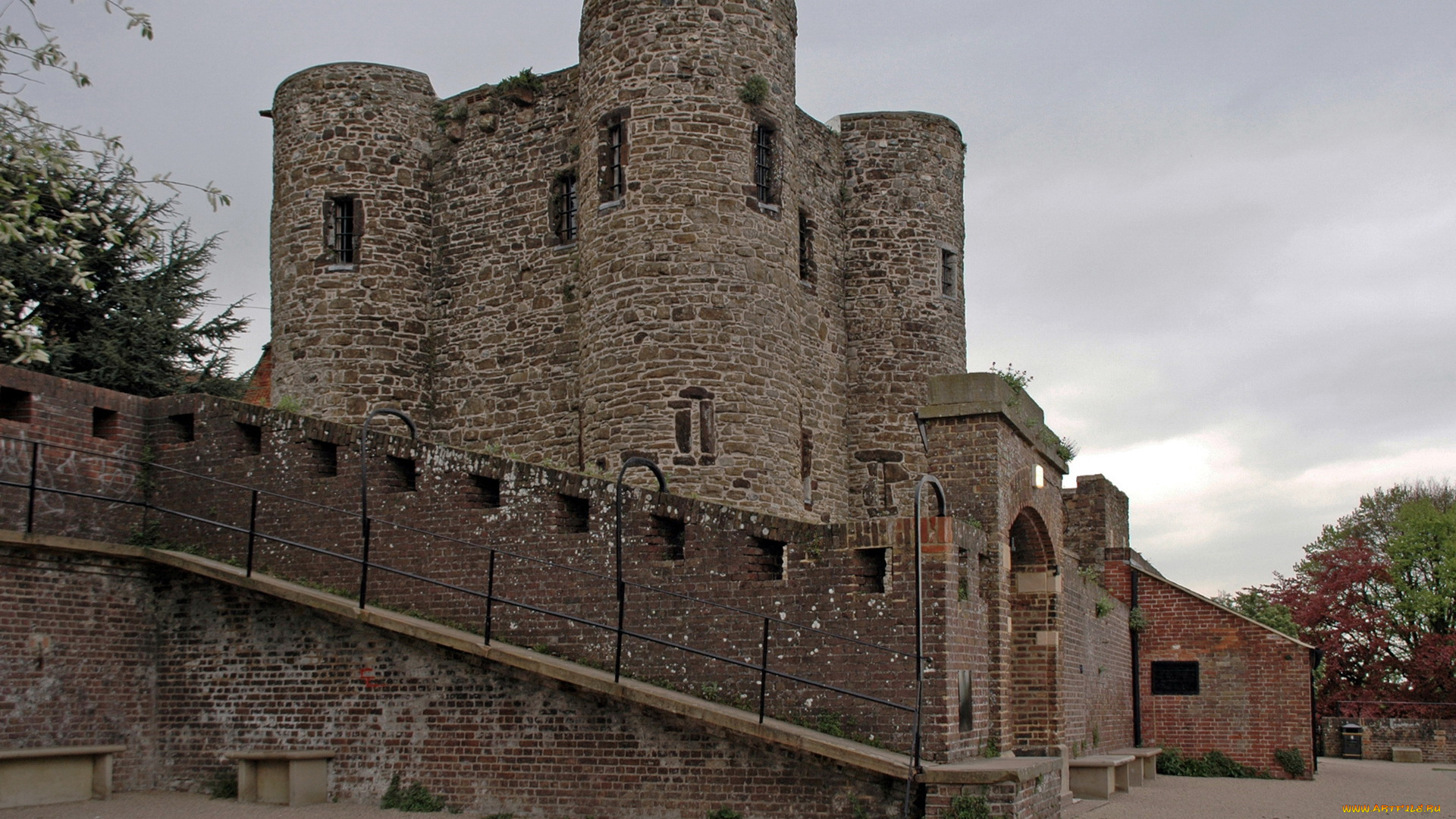 города, дворцы, замки, крепости, rye, castle, east, sussex