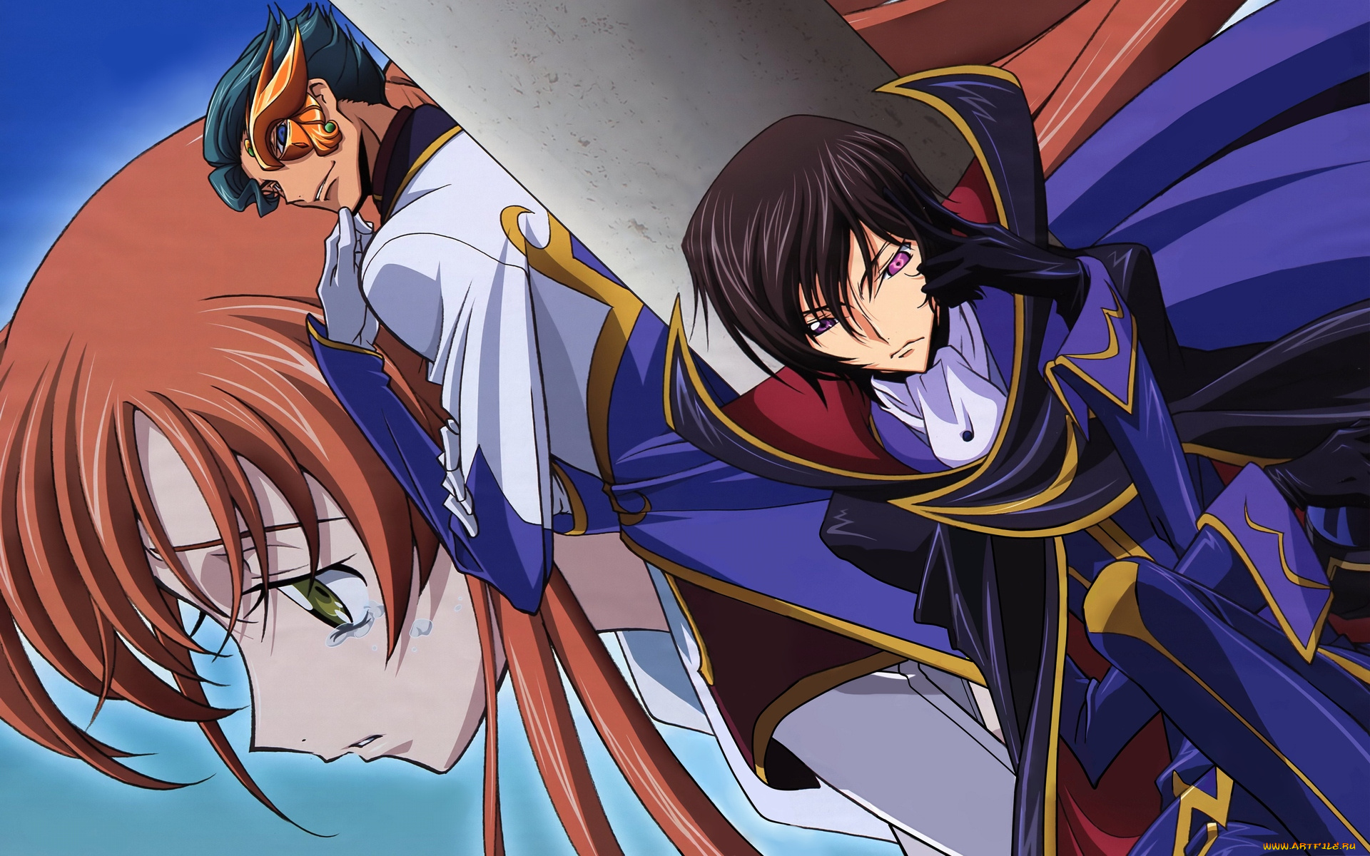 аниме, code, geass