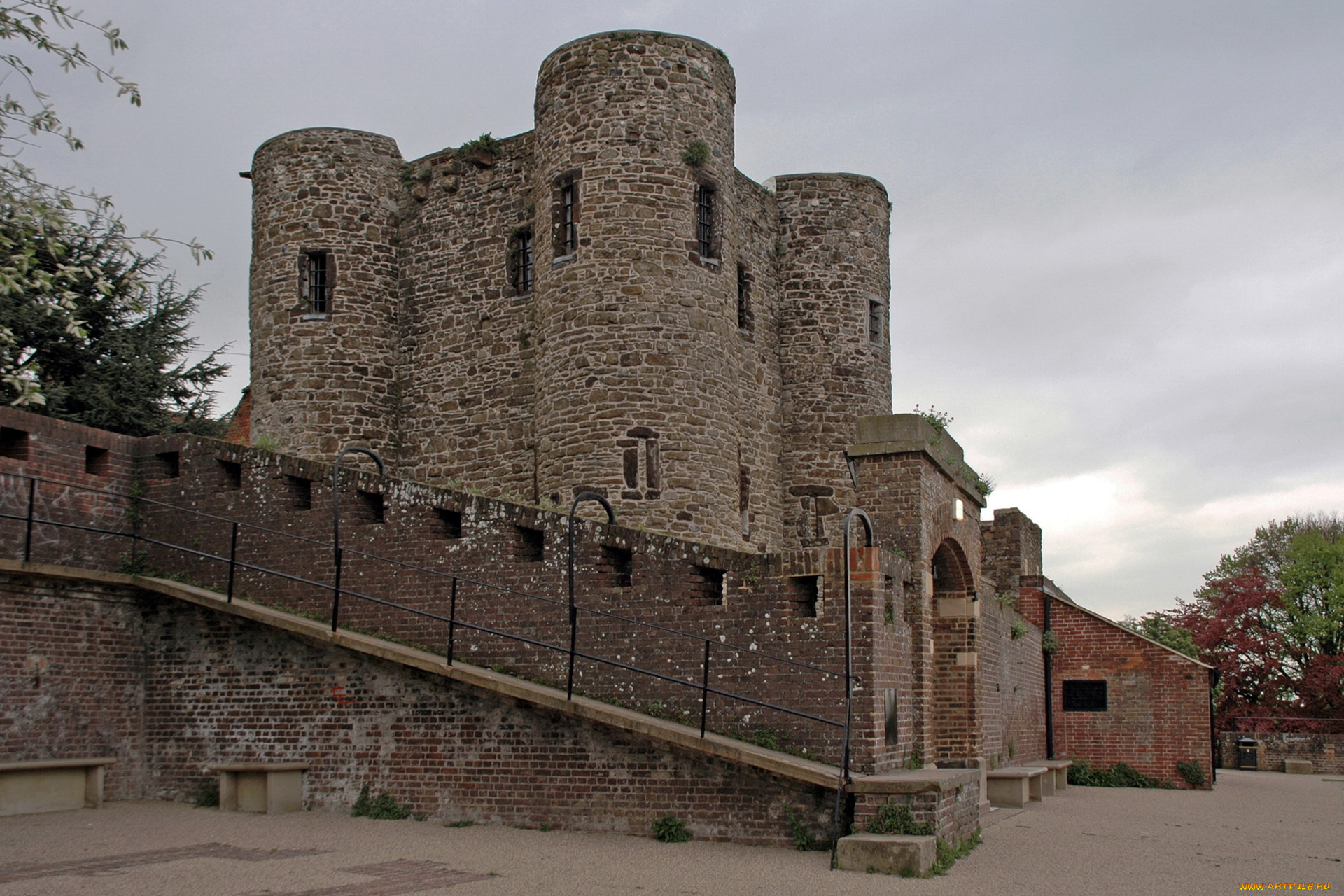 города, дворцы, замки, крепости, rye, castle, east, sussex