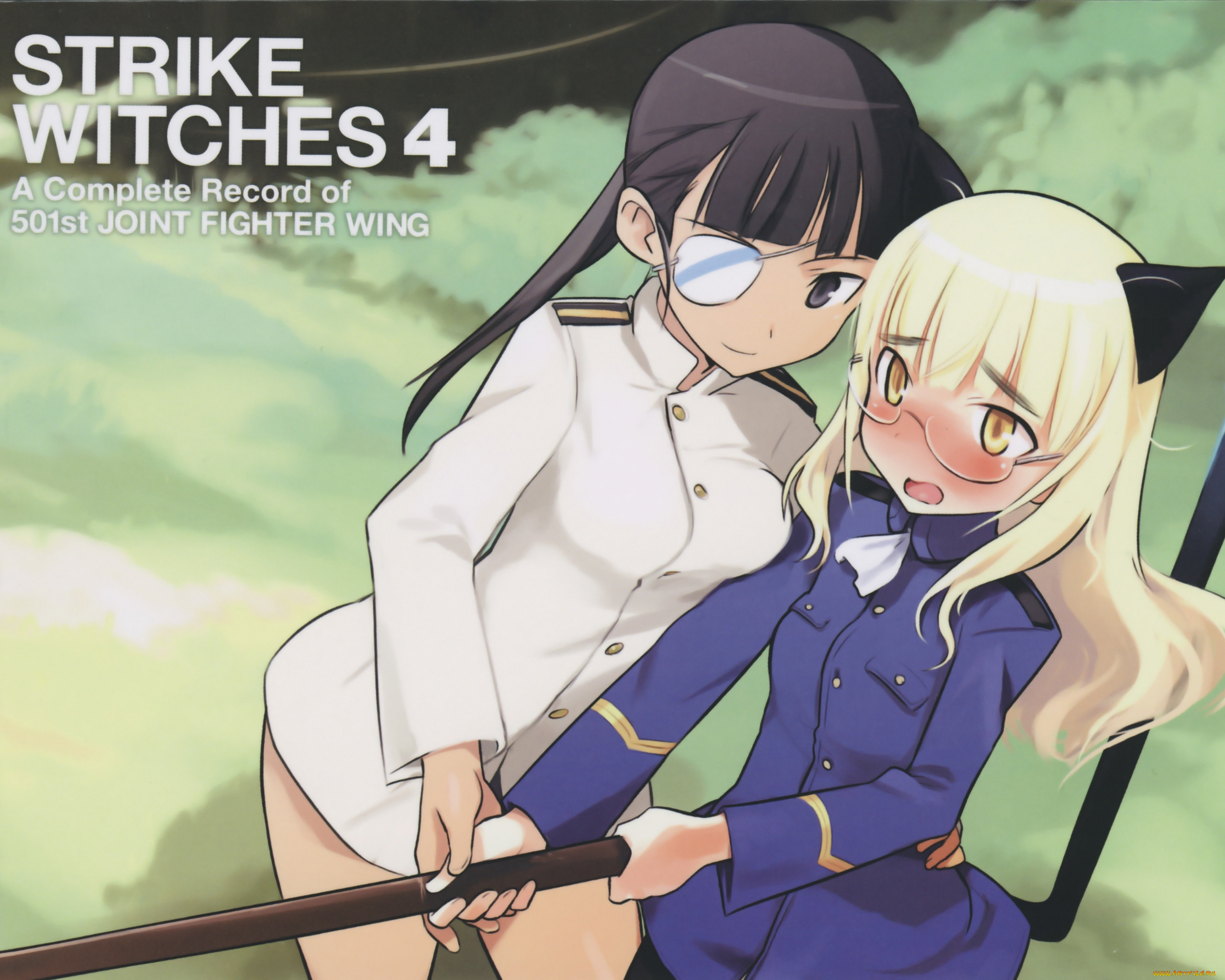 аниме, strike, witches