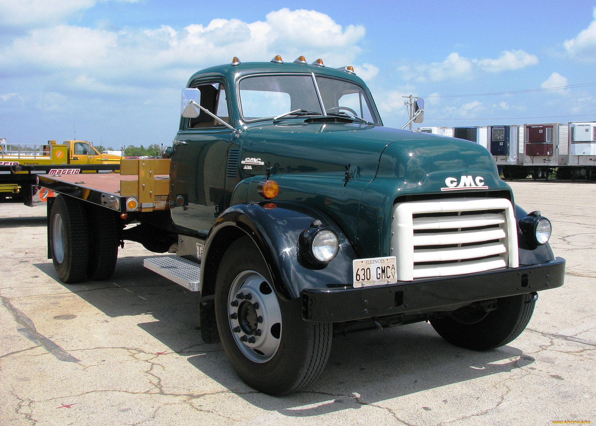 1953, gmc, truck, model, 630, автомобили, gm-gmc, кузов, грузовик, тяжёлый