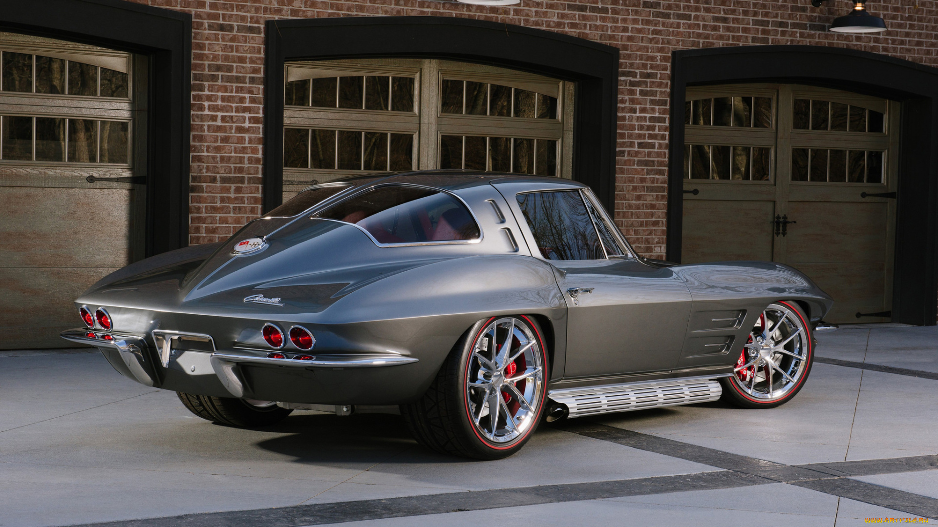 1963, chevy, corvette, coupe, автомобили, corvette, шевроле