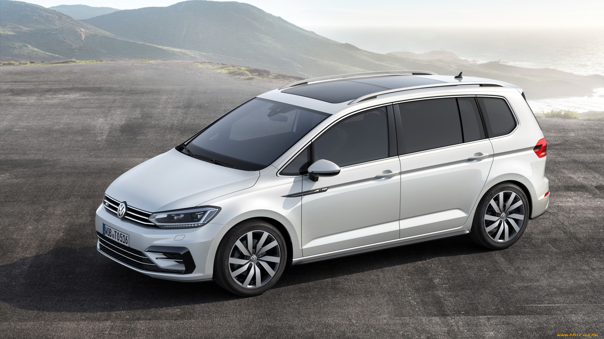 2015, volkswagen, touran, r-line, автомобили, volkswagen, touran, белый, металлик