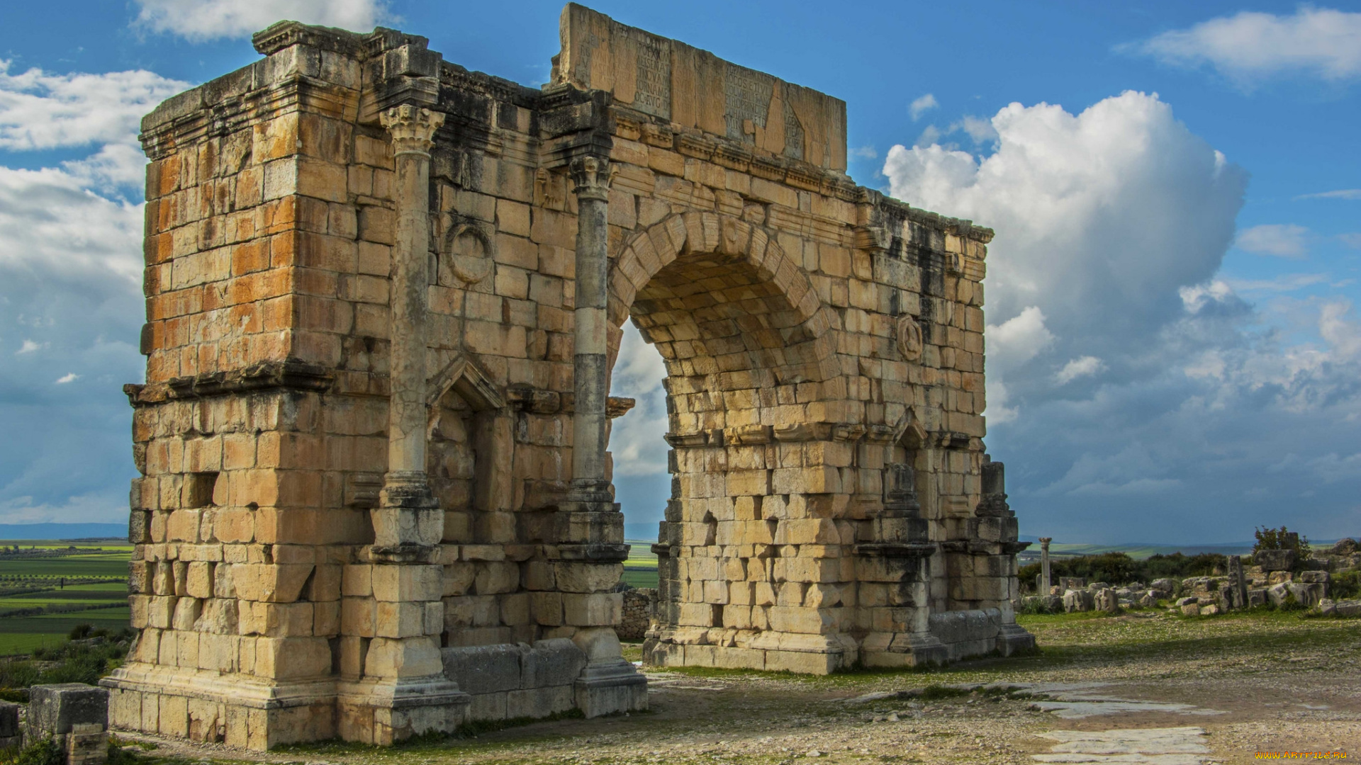 ancient, triamph, arch, города, -, исторические, , архитектурные, памятники, арка, триумфальная