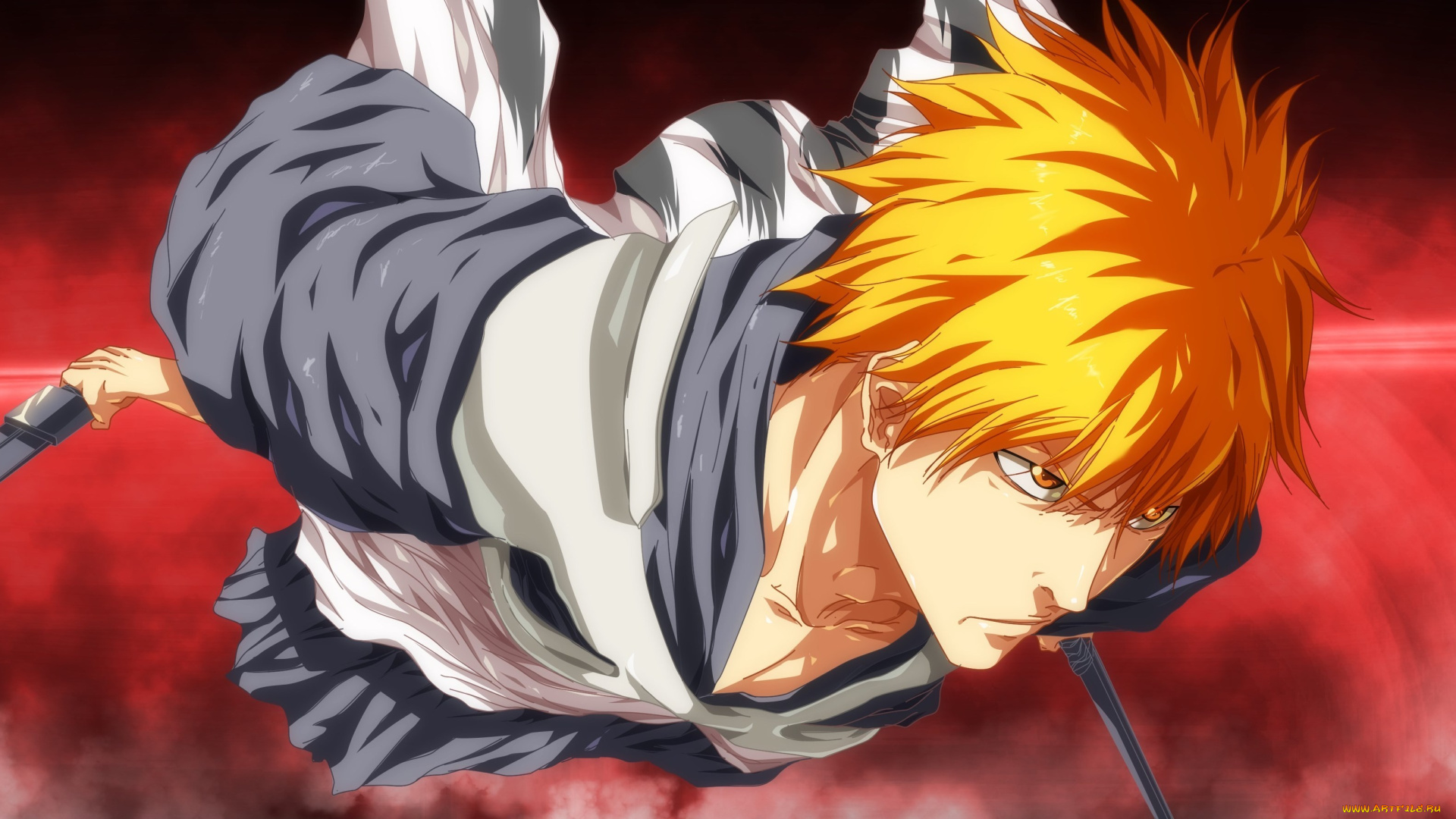 аниме, bleach, kurosaki, ichigo