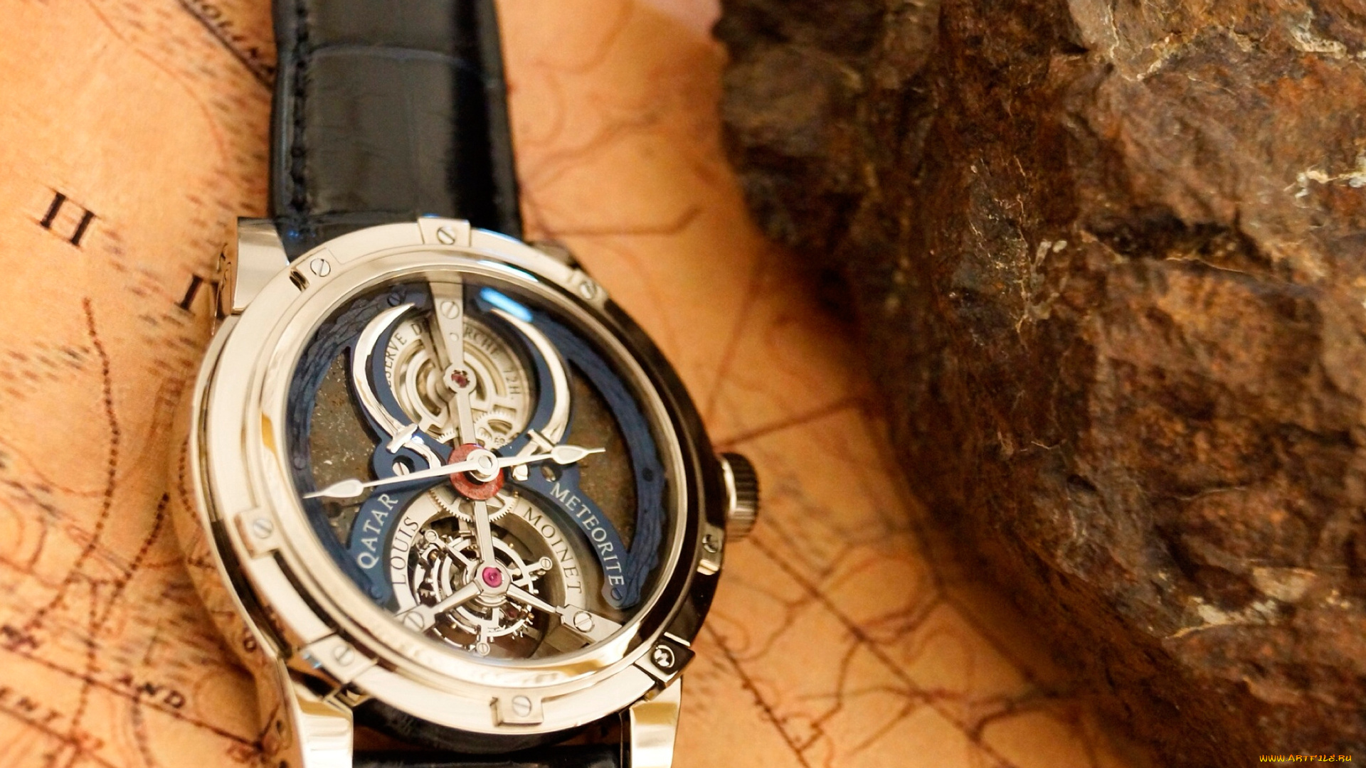 louis, moinet, qatar, tourbillon, бренды, -, другое, кожа, аллигатора, белое, золото, ремешок, бренд, красный, строматолит, qatar, tourbillon, наручные, часы, louis, moinet