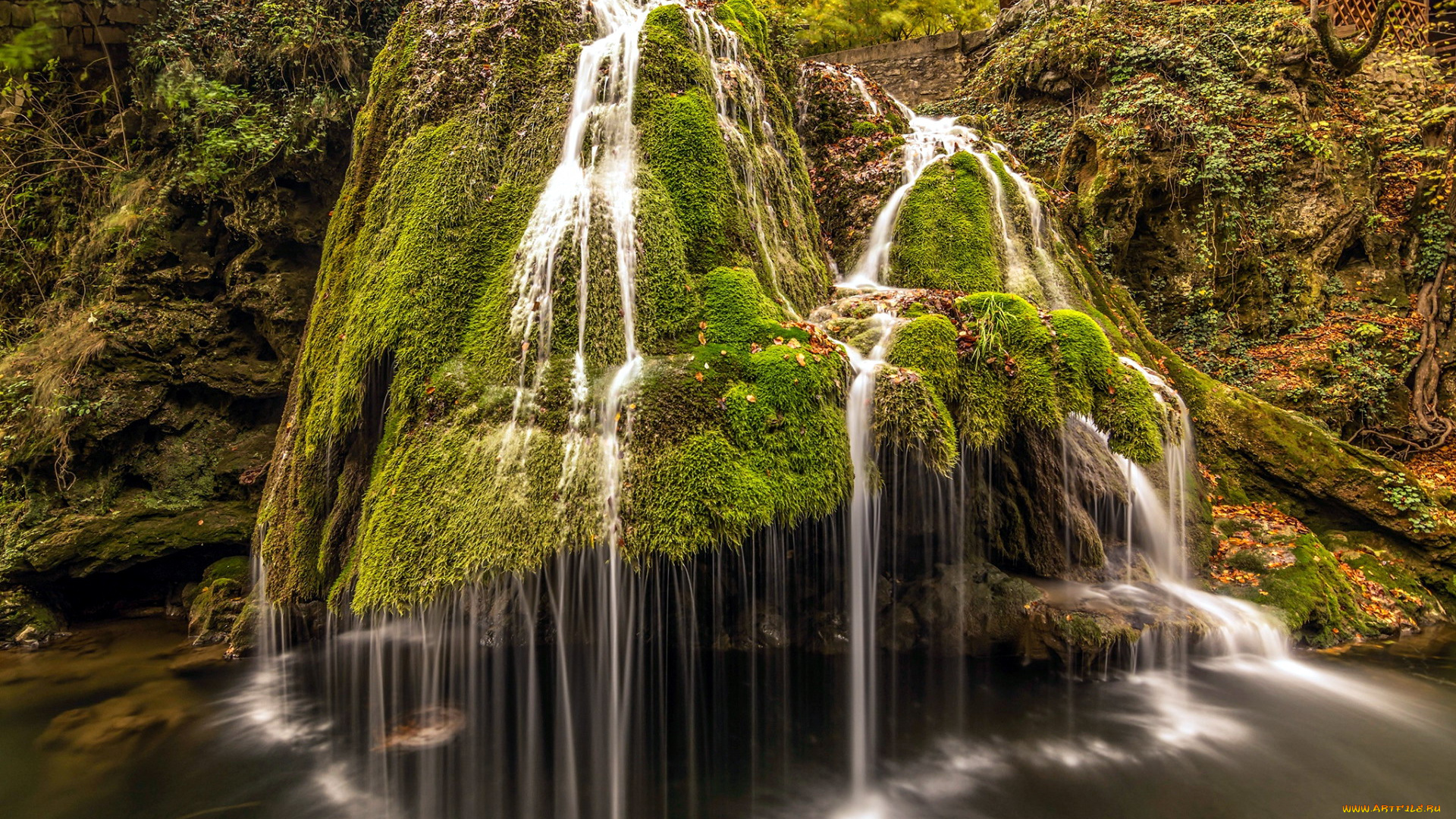 природа, водопады, водопад