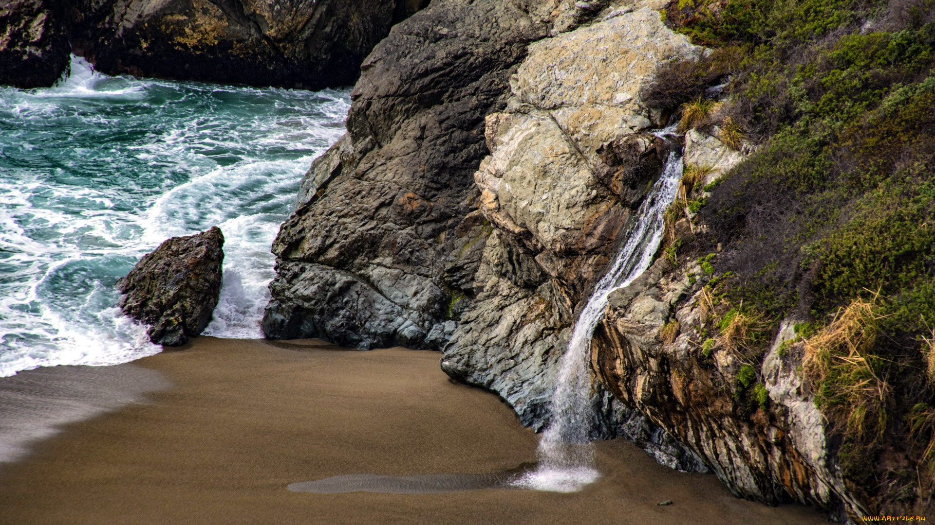 природа, водопады, водопад