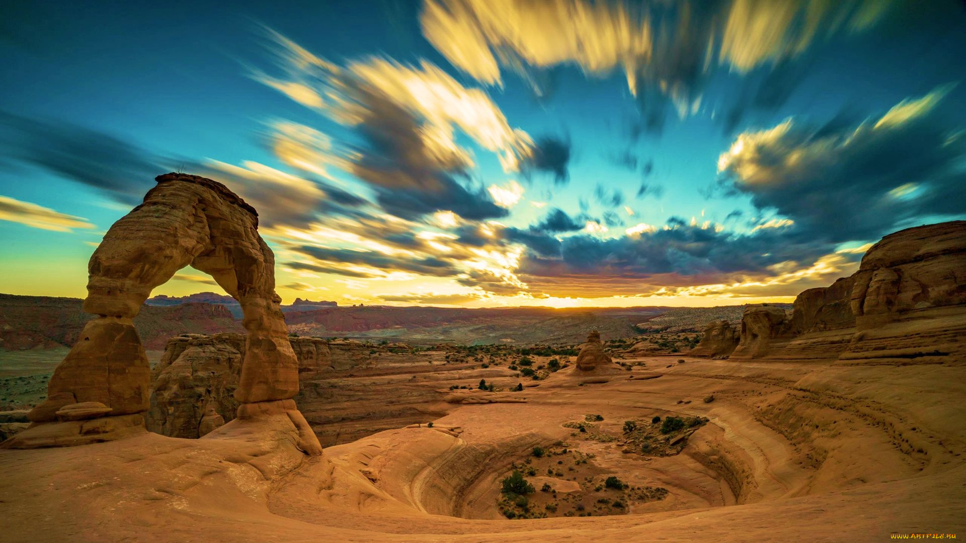 delicate, arch, arches, np, utah, природа, горы, delicate, arch, arches, np