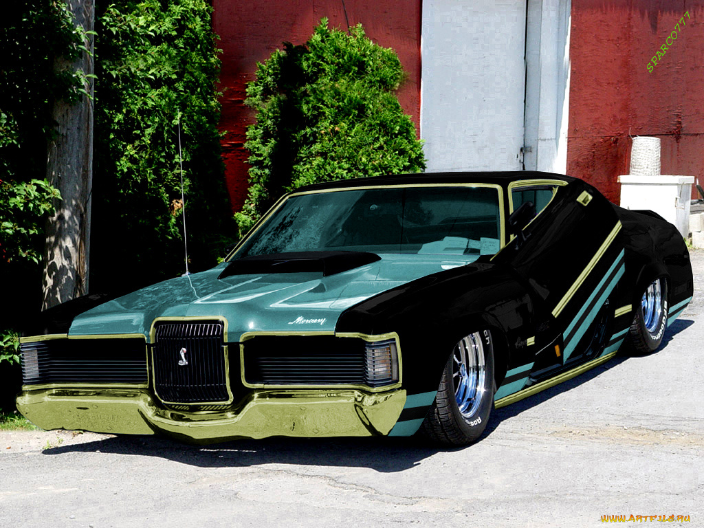 1971, mercury, cougar, by, sparco, автомобили