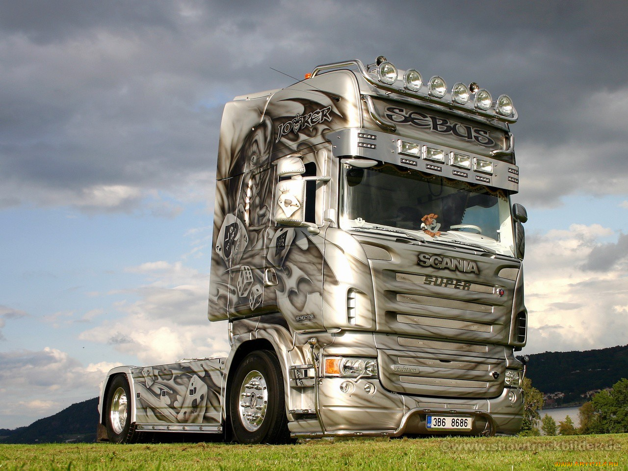 Scania r620 с фурой