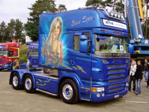 обоя автомобили, scania