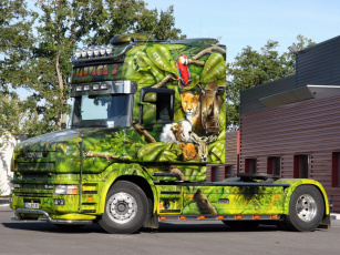 Картинка автомобили scania