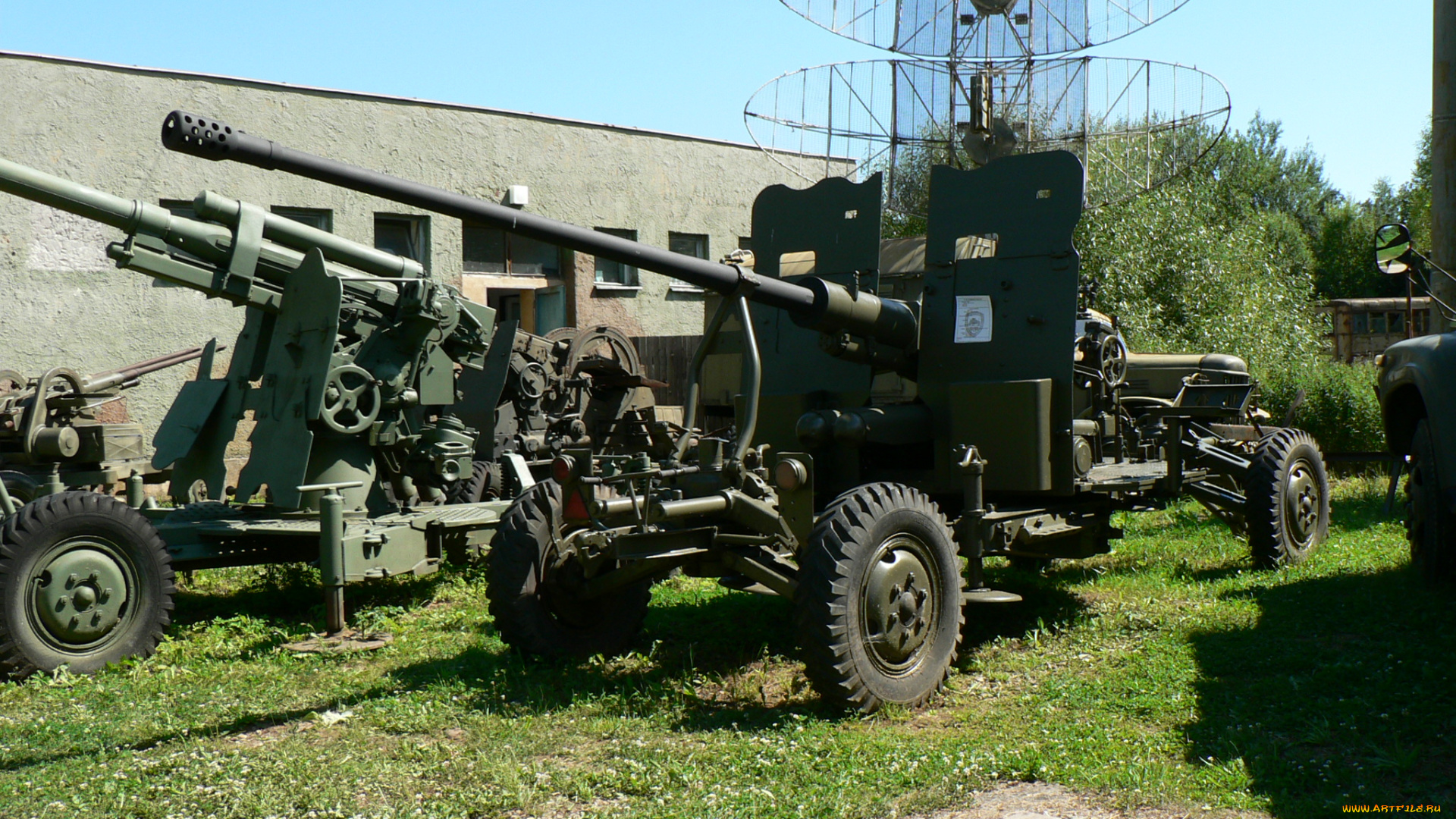 техника, военная, пушки