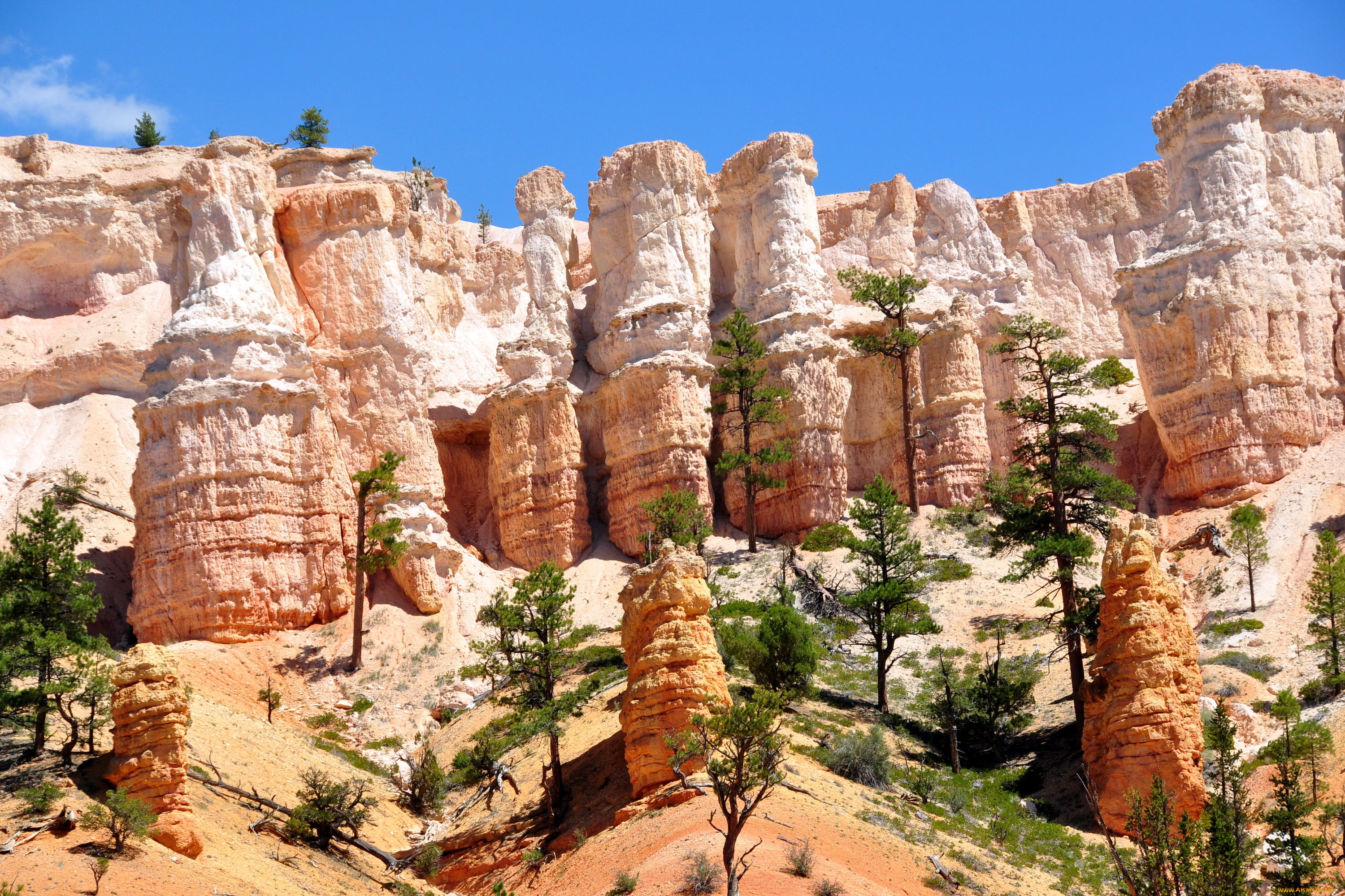 природа, горы, usa, utah, bryce, canyon