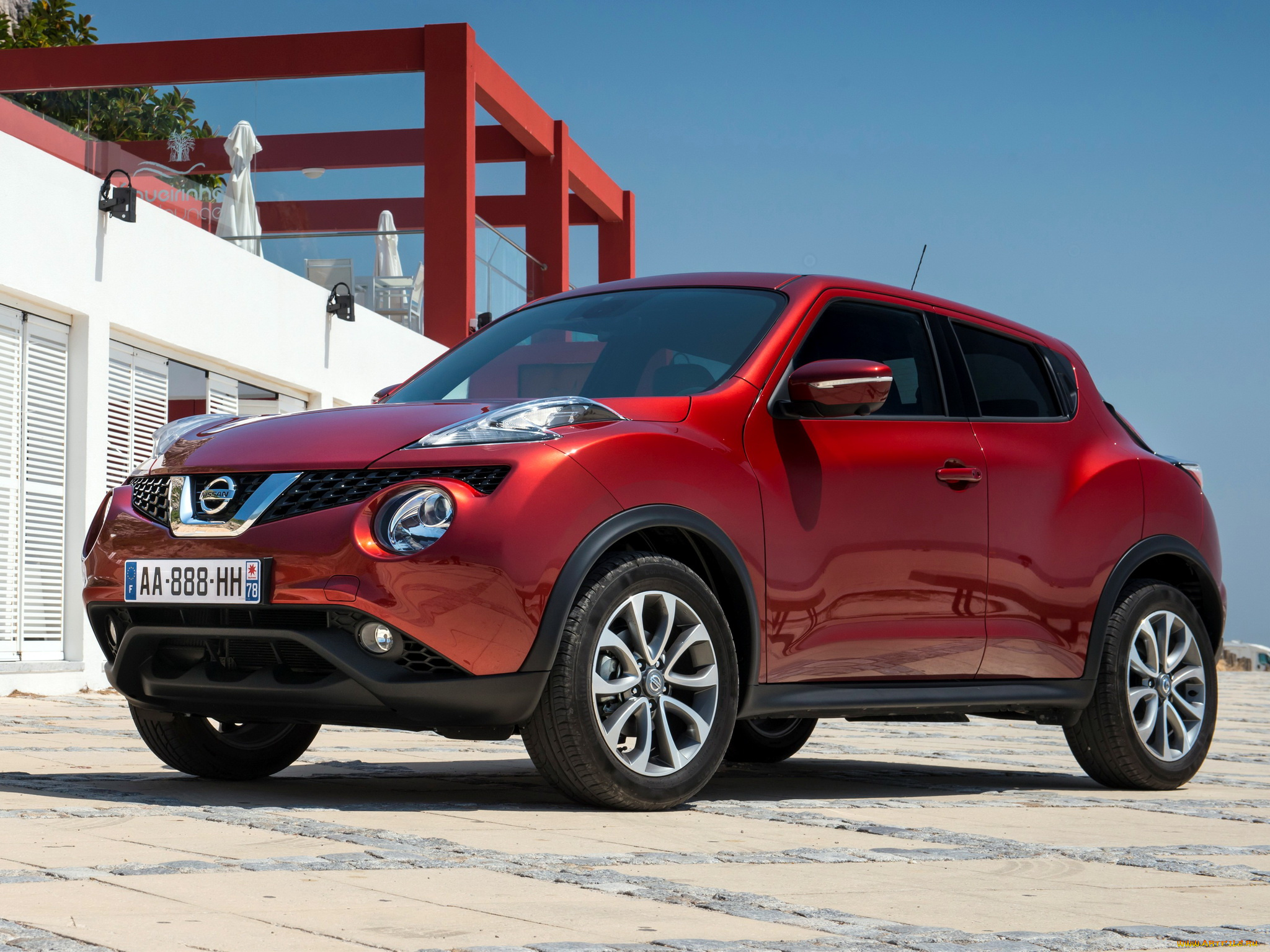 автомобили, nissan, datsun, 2014г, yf15, juke, красный