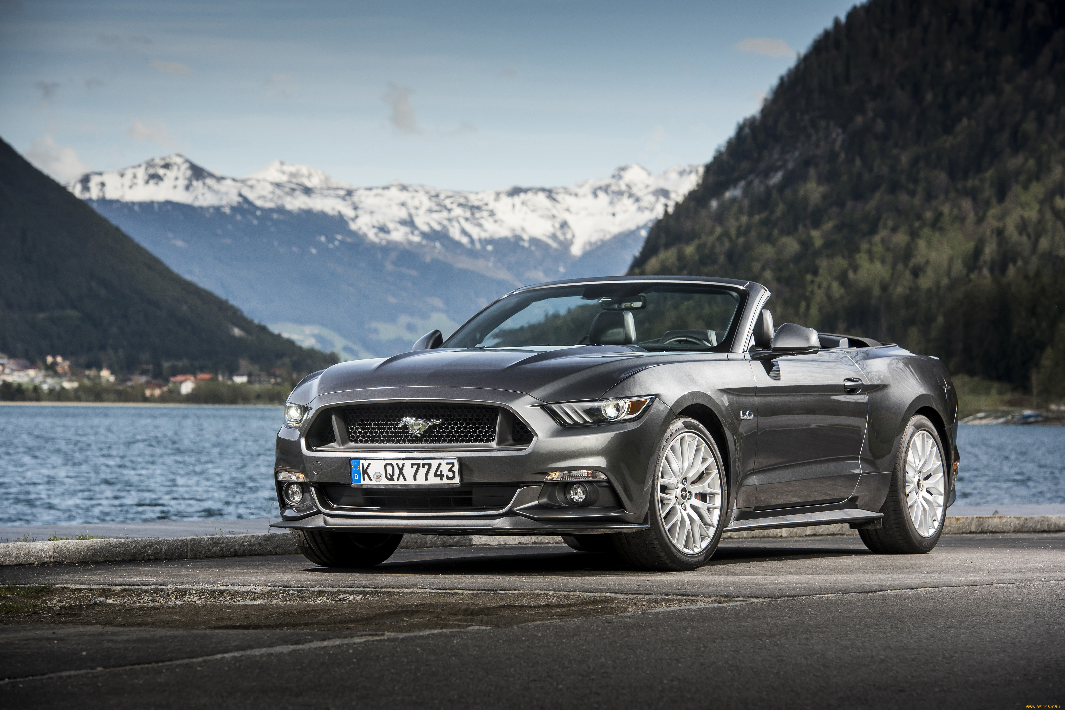 автомобили, ford, mustang, gt, convertible, eu-spec, 2015г