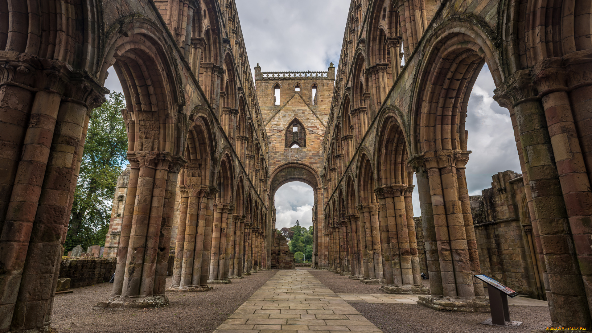 jedburgh, abbey, города, -, католические, соборы, , костелы, , аббатства, аббатство