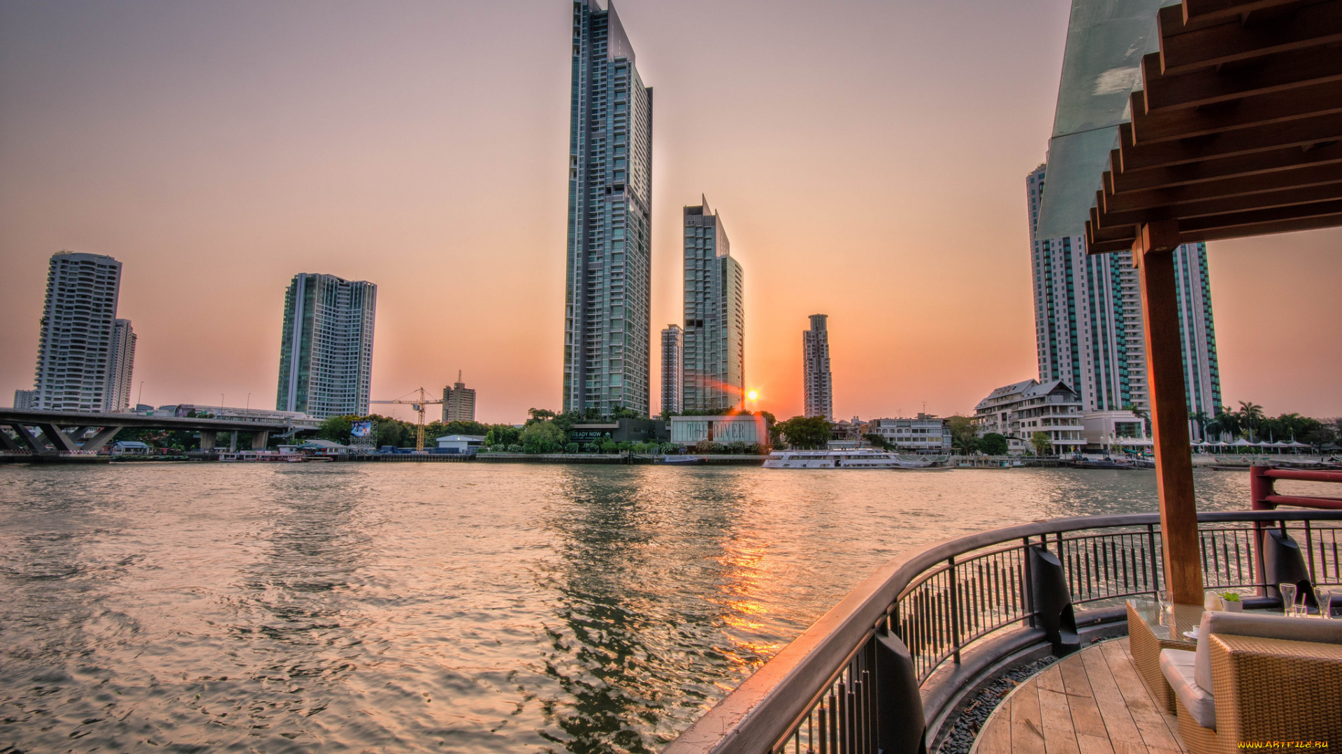 bangkok, города, бангкок, , таиланд, панорама