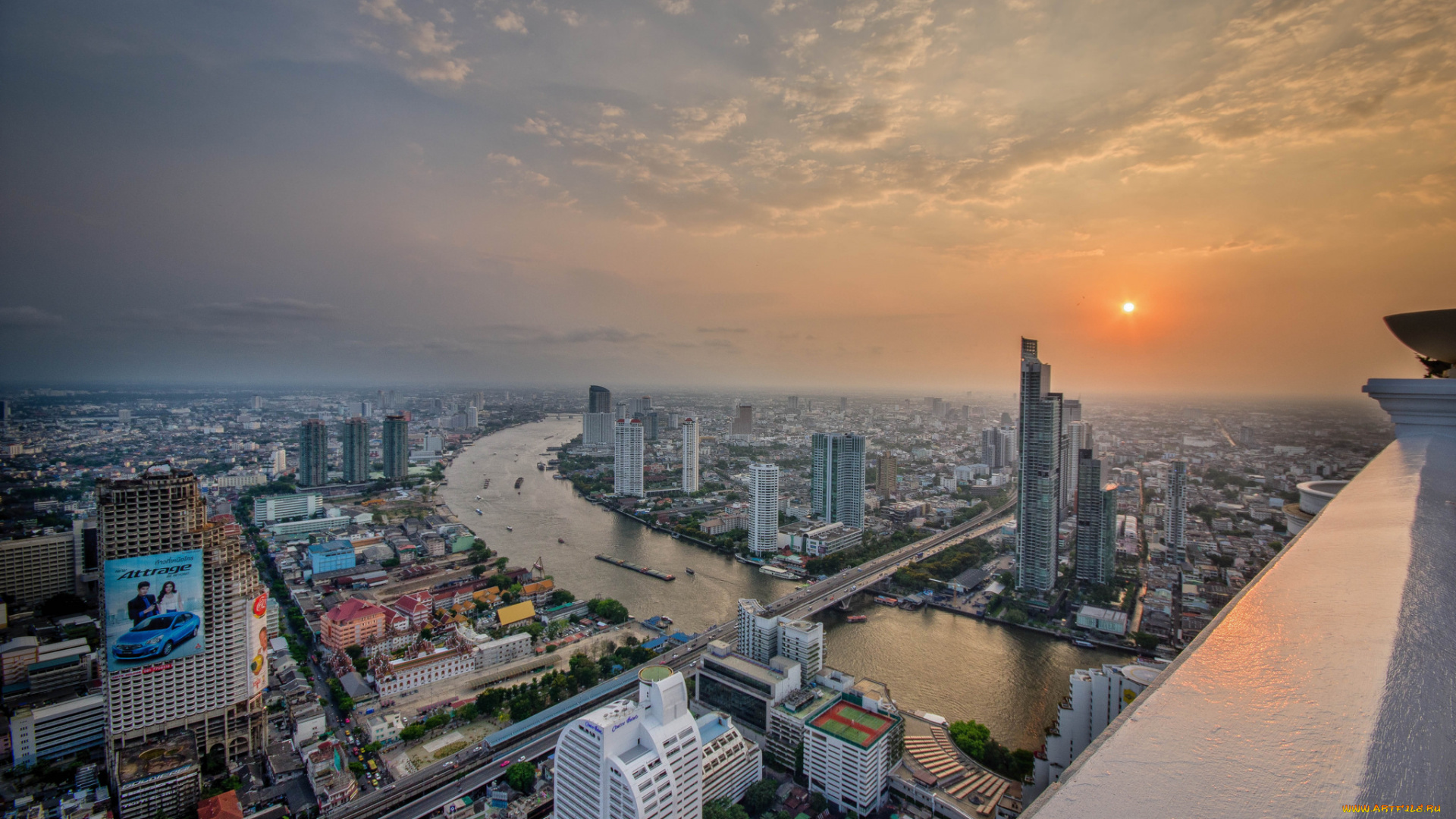 bangkok, города, бангкок, , таиланд, панорама