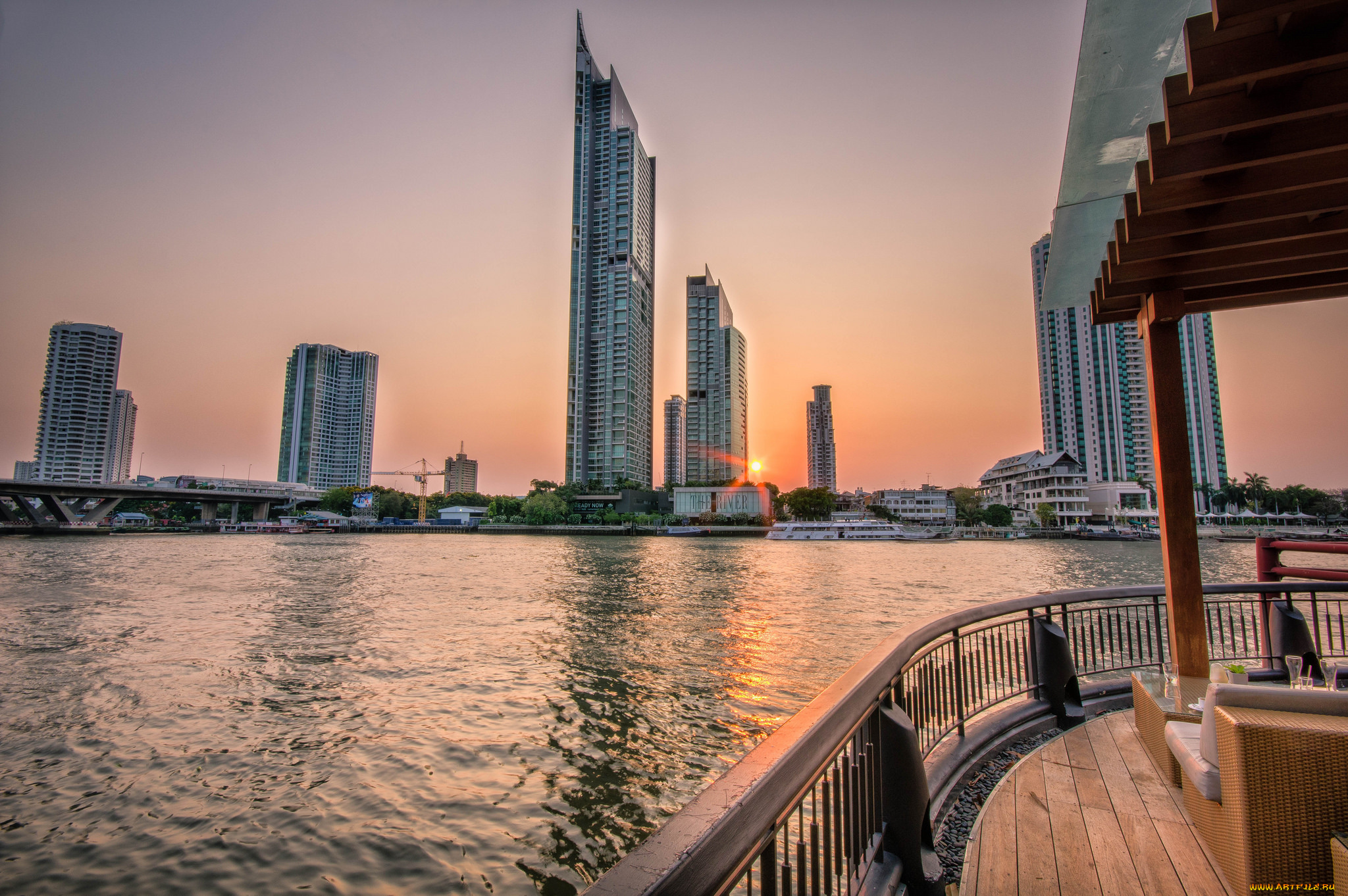 bangkok, города, бангкок, , таиланд, панорама