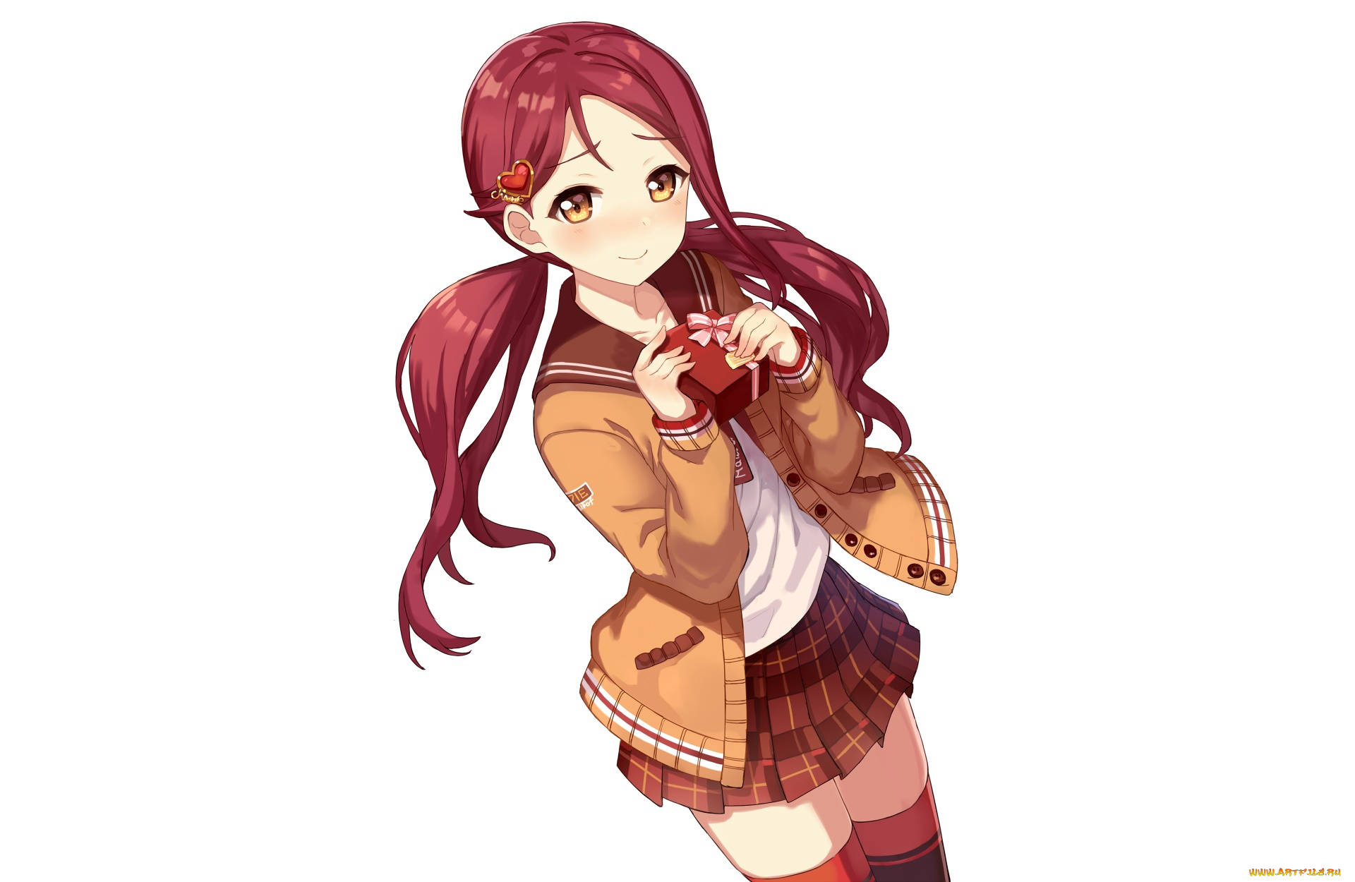 аниме, love, live, , school, idol, project, фон, взгляд, девушка