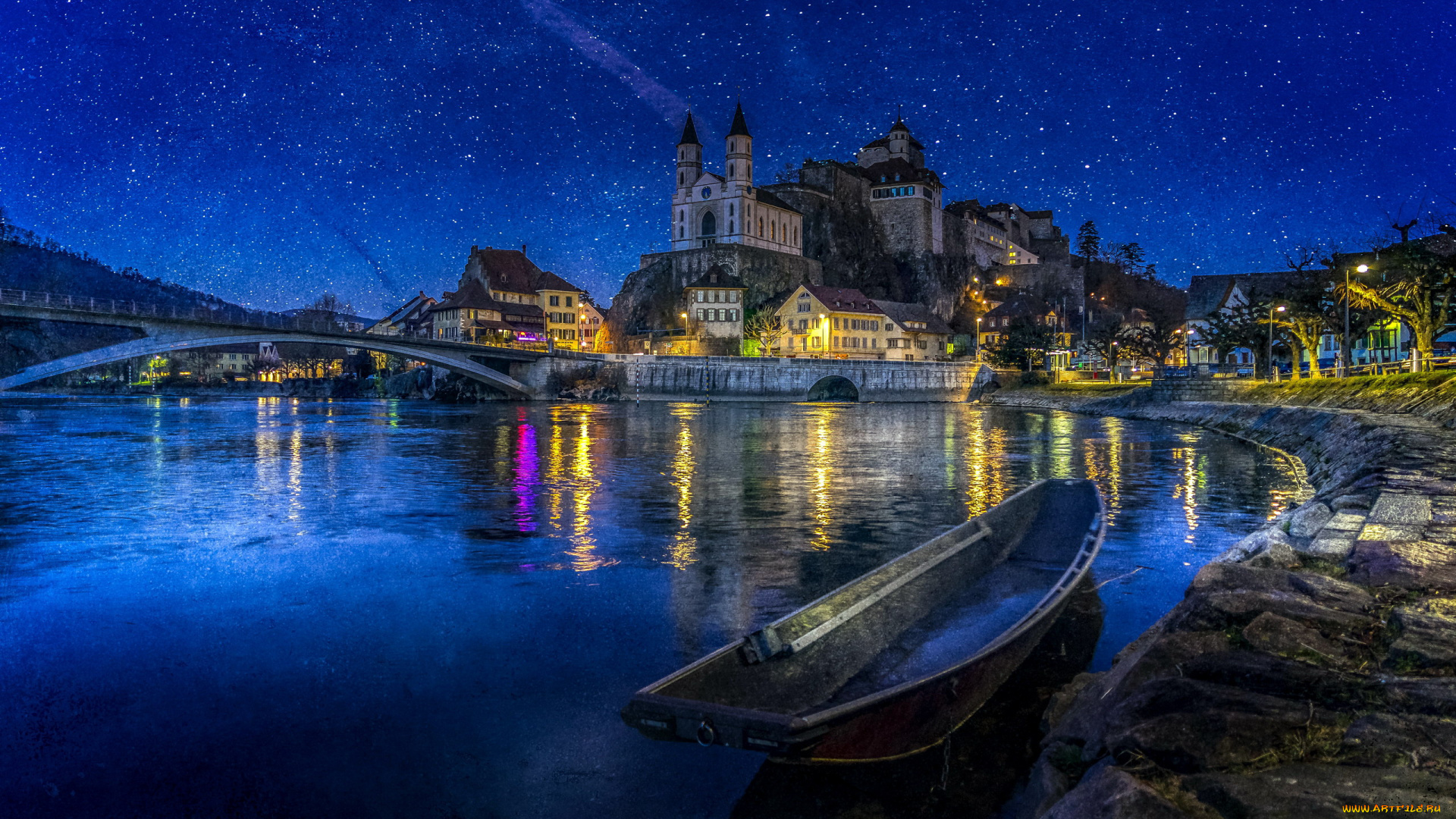 aarburg, castle, города, замки, швейцарии, aarburg, castle