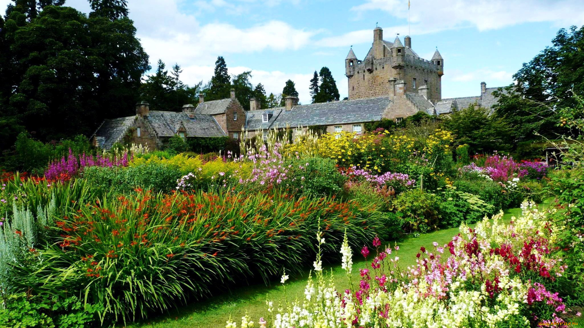 cawdor, castle, scotland, города, замки, англии, cawdor, castle, scotland