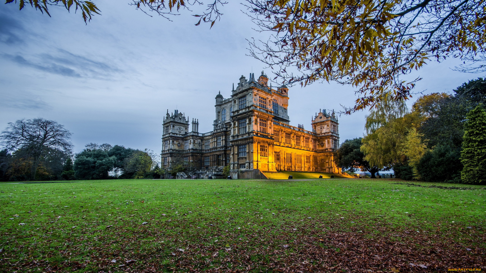 wollaton, hall, nottingham, england, города, -, дворцы, , замки, , крепости, wollaton, hall