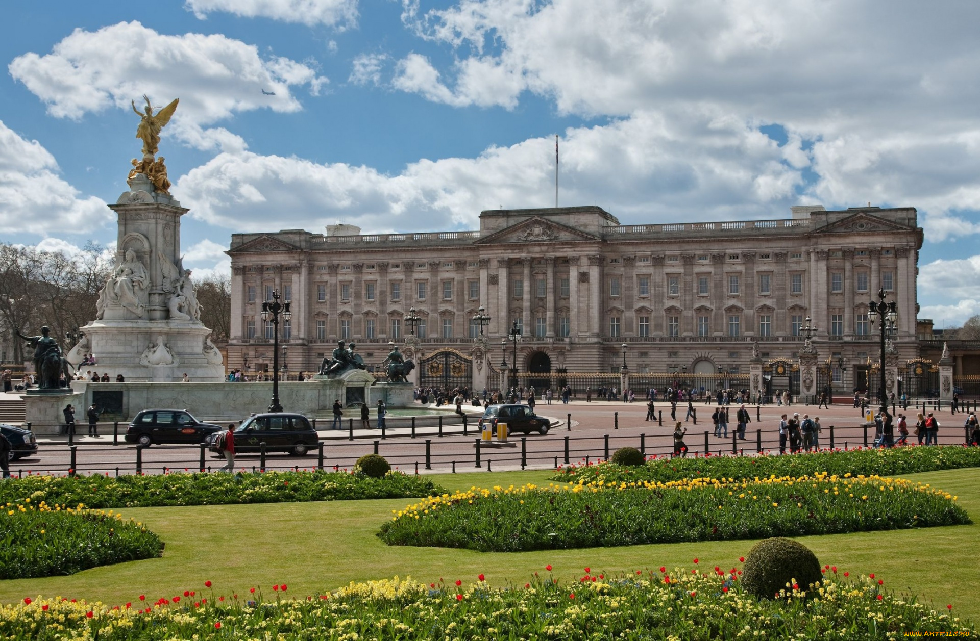 buckingham, palace, города, лондон, , великобритания, buckingham, palace