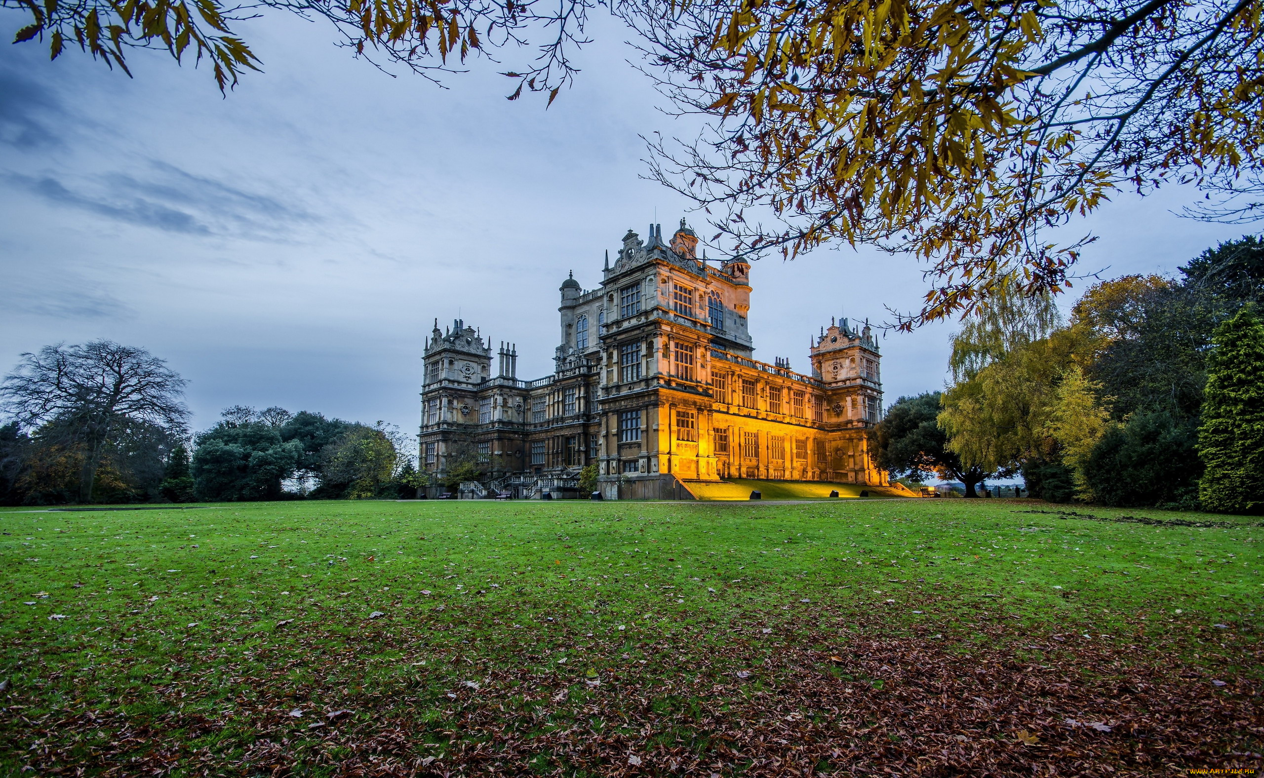 wollaton, hall, nottingham, england, города, -, дворцы, , замки, , крепости, wollaton, hall