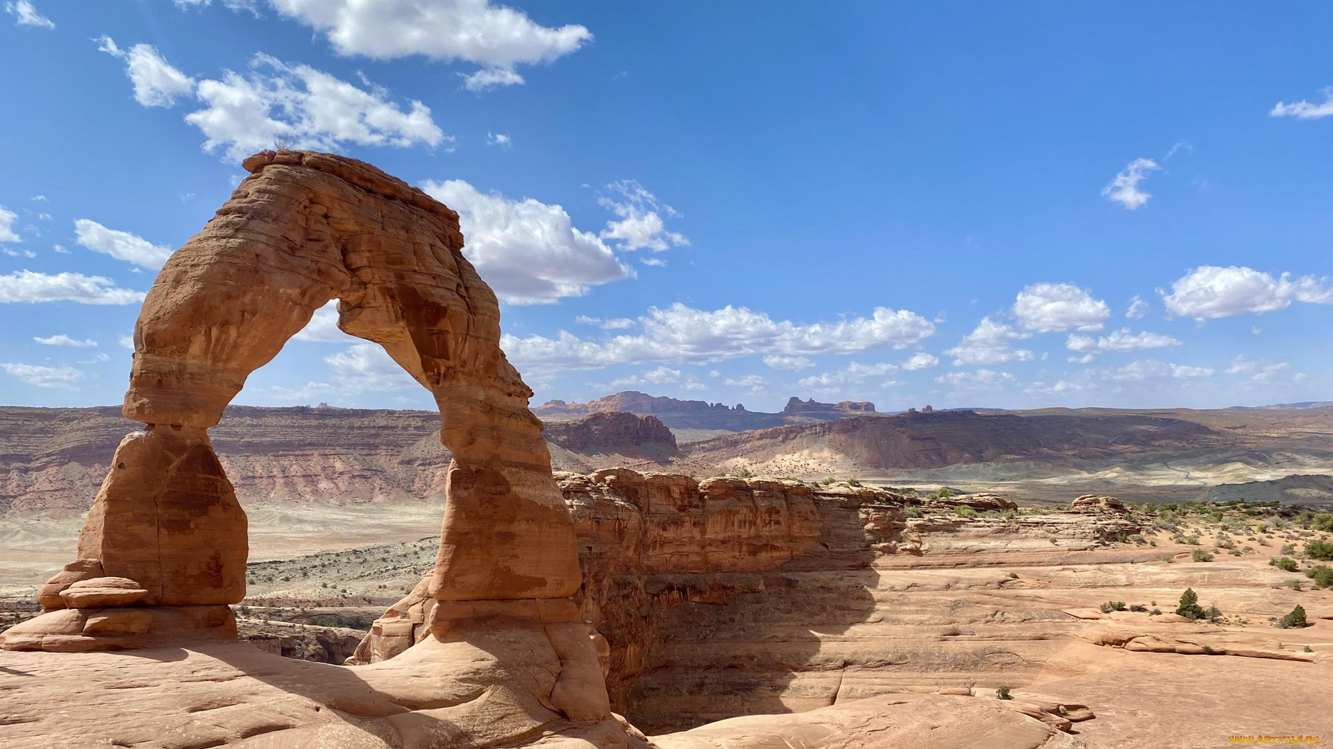 delicate, arch, arches, national, park, utah, природа, горы, delicate, arch, arches, national, park