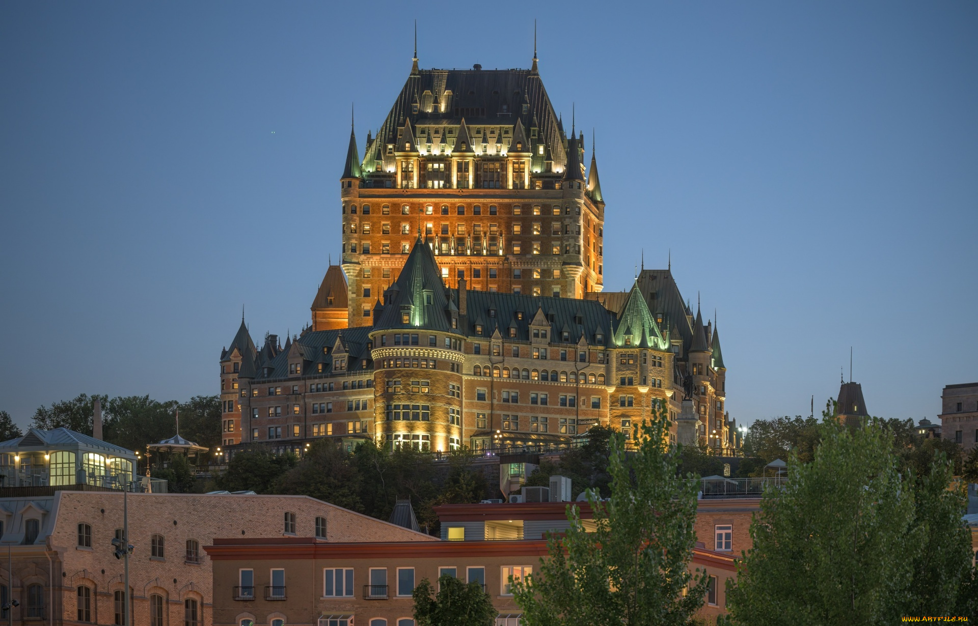 quebec, hotel, города, квебек, , канада, quebec, hotel