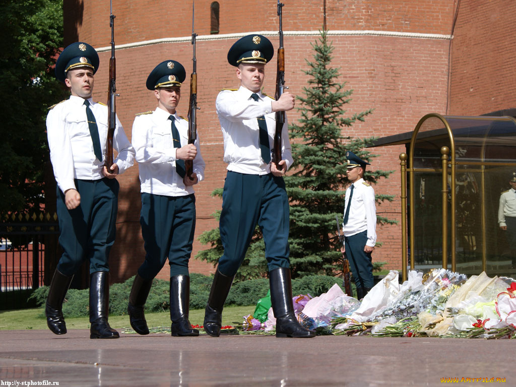 москва, смена, караула, могилы, неизвестного, солдата, разное, люди