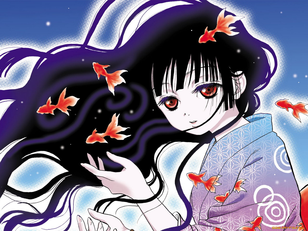 аниме, jigoku, shoujo