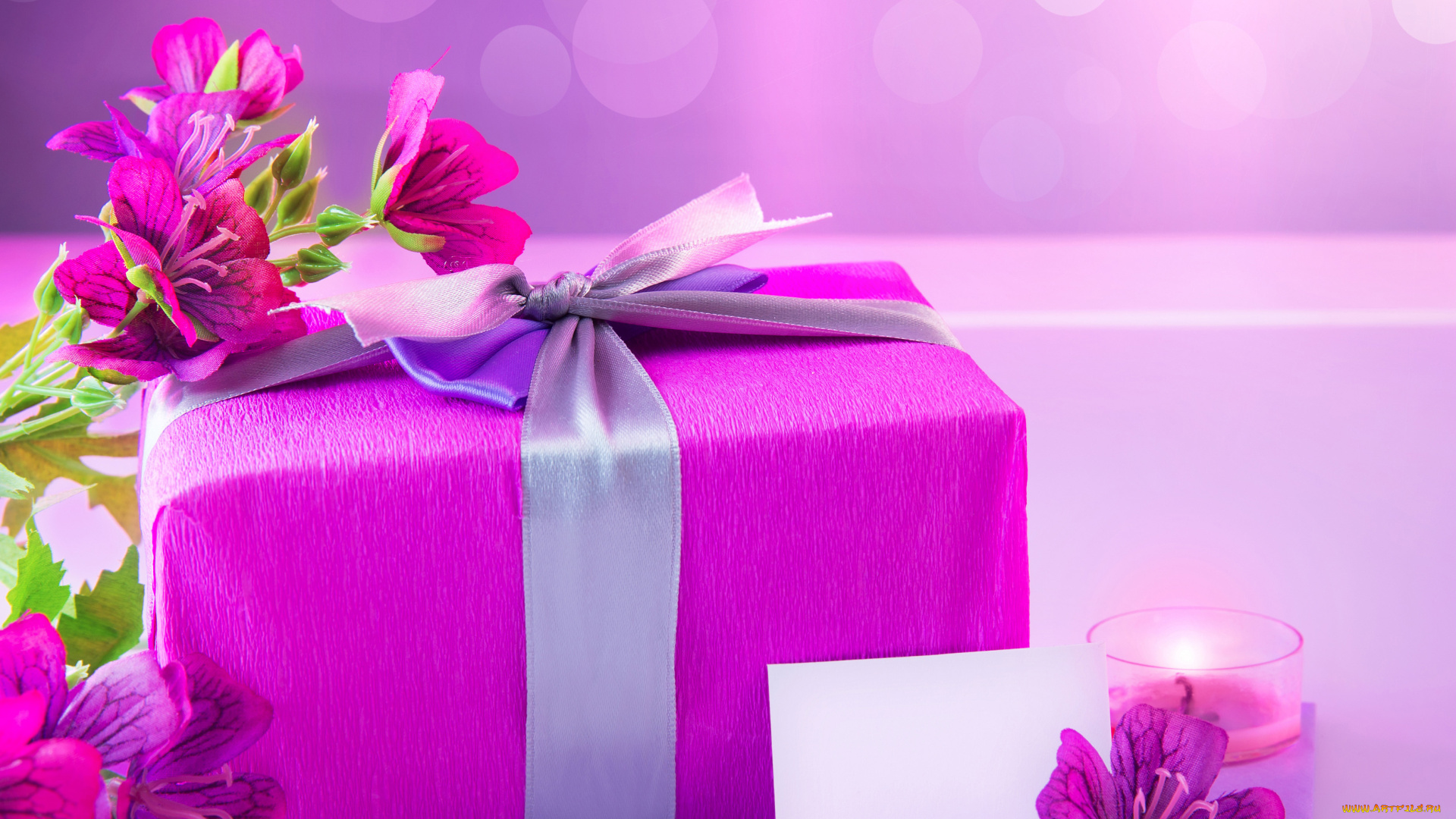 праздничные, подарки, коробочки, свеча, подарок, записка