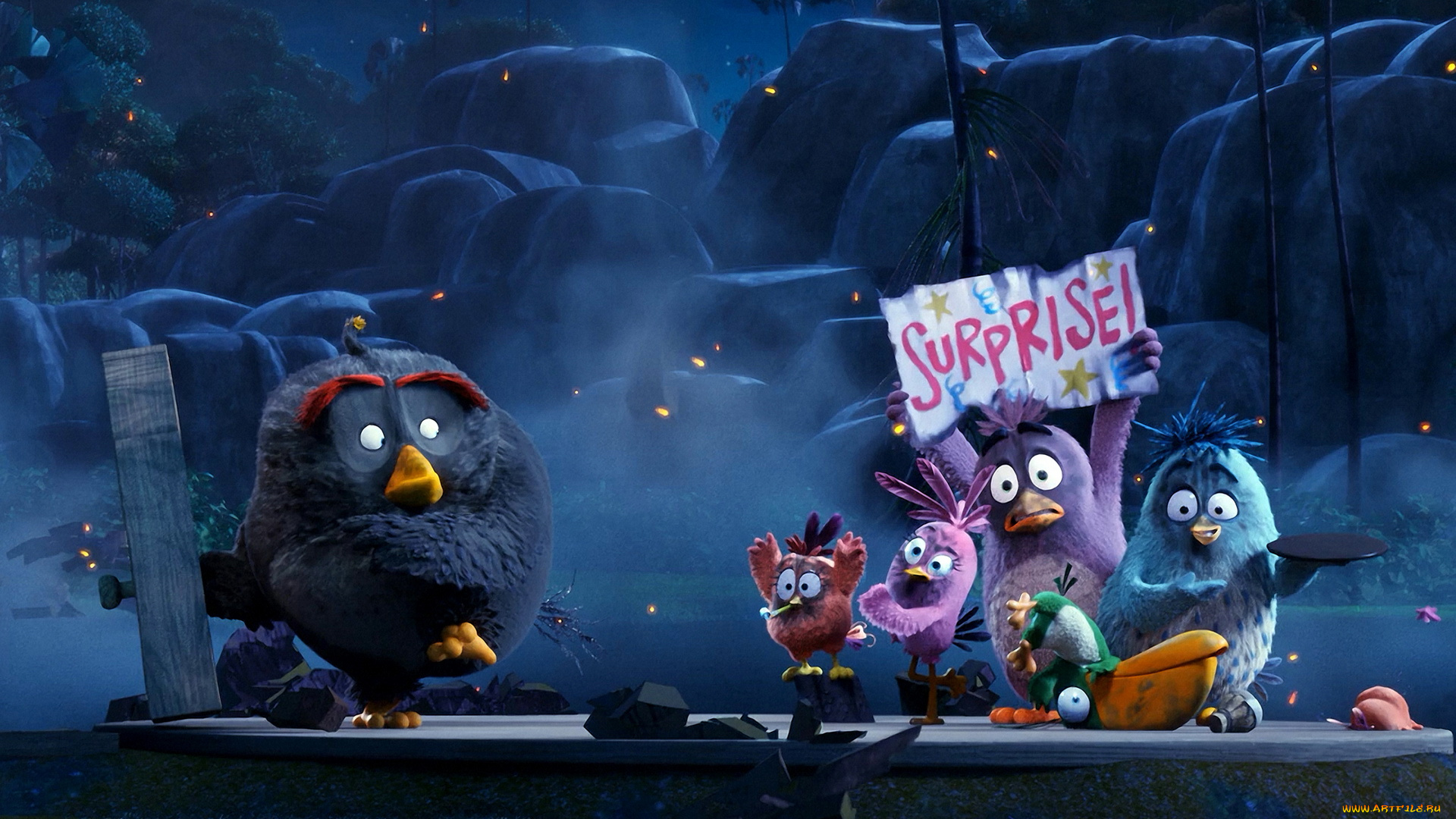 мультфильмы, the, angry, birds, movie, персонажи