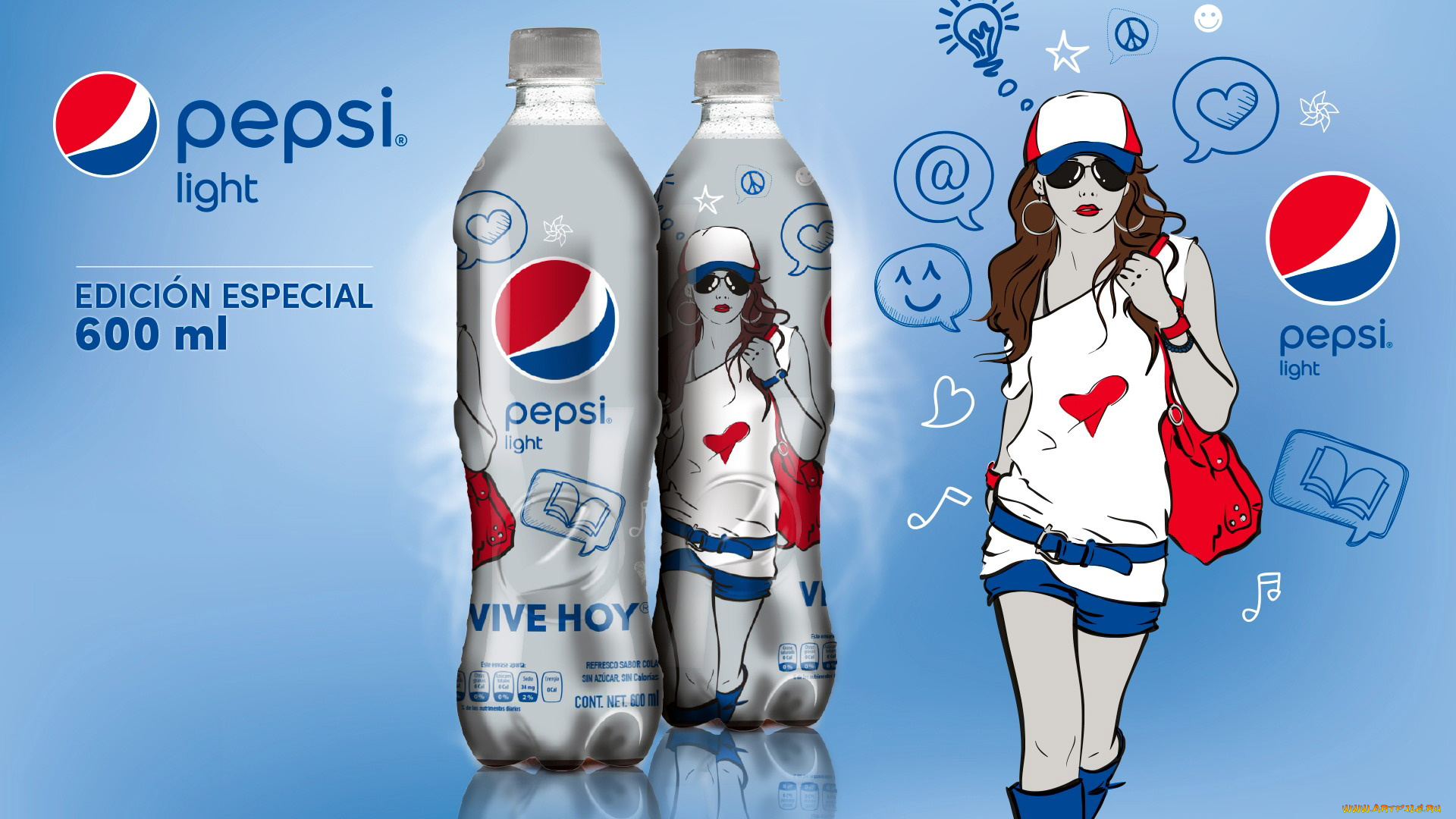 бренды, pepsi, бутылки