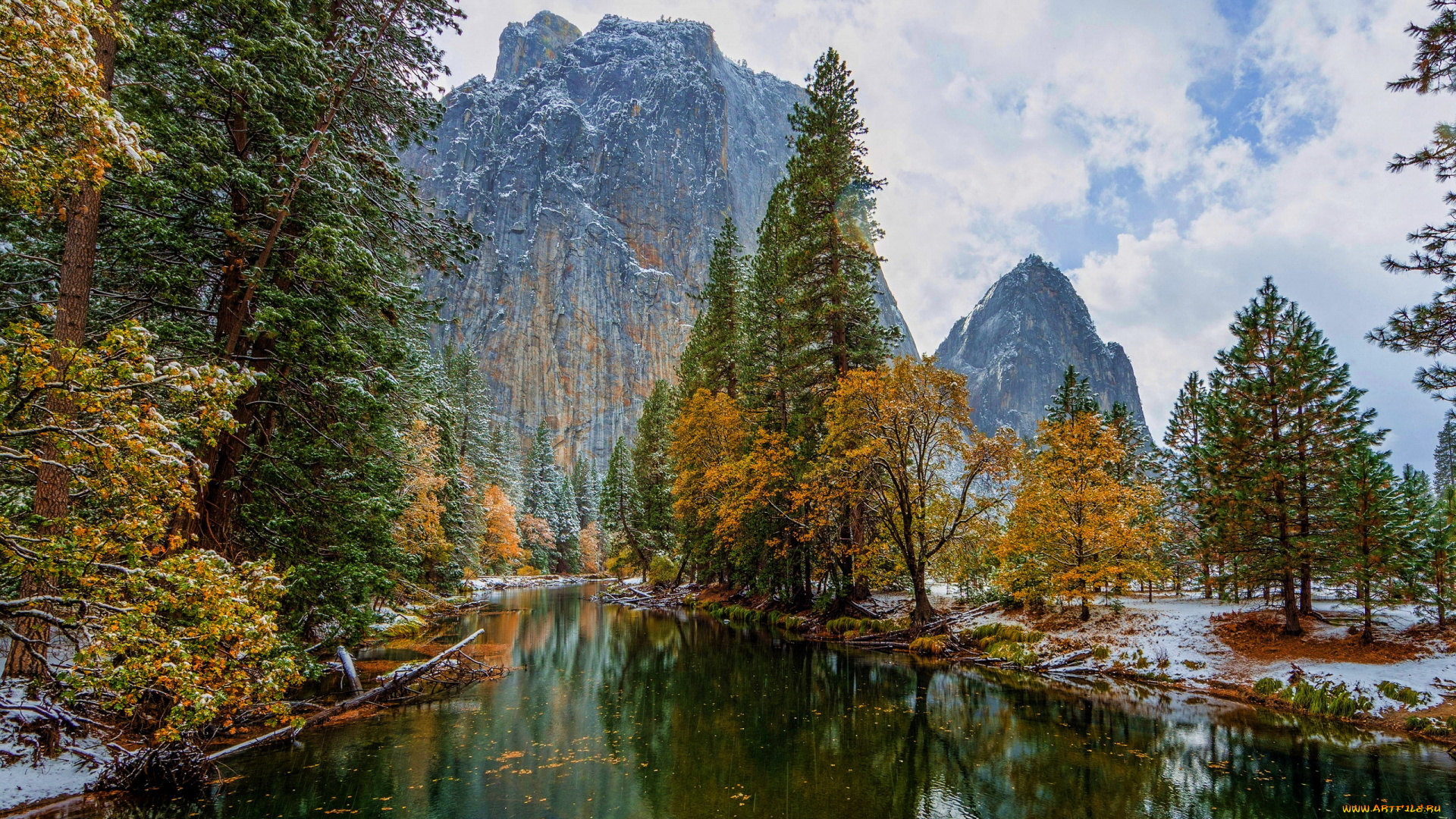 yosemite, national, park, california, usa, природа, реки, озера, yosemite, national, park