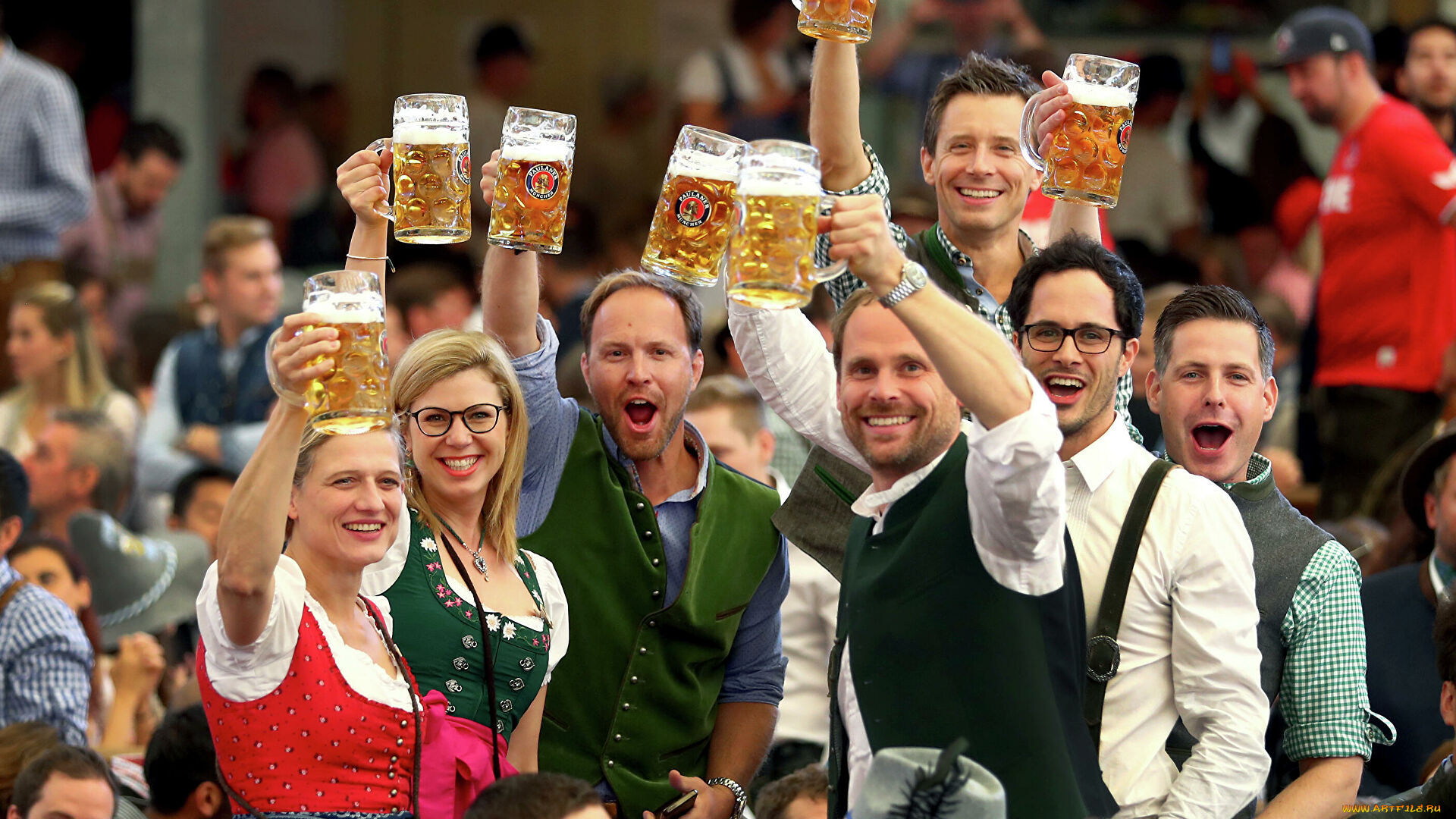 oktoberfest, germany, разное, люди