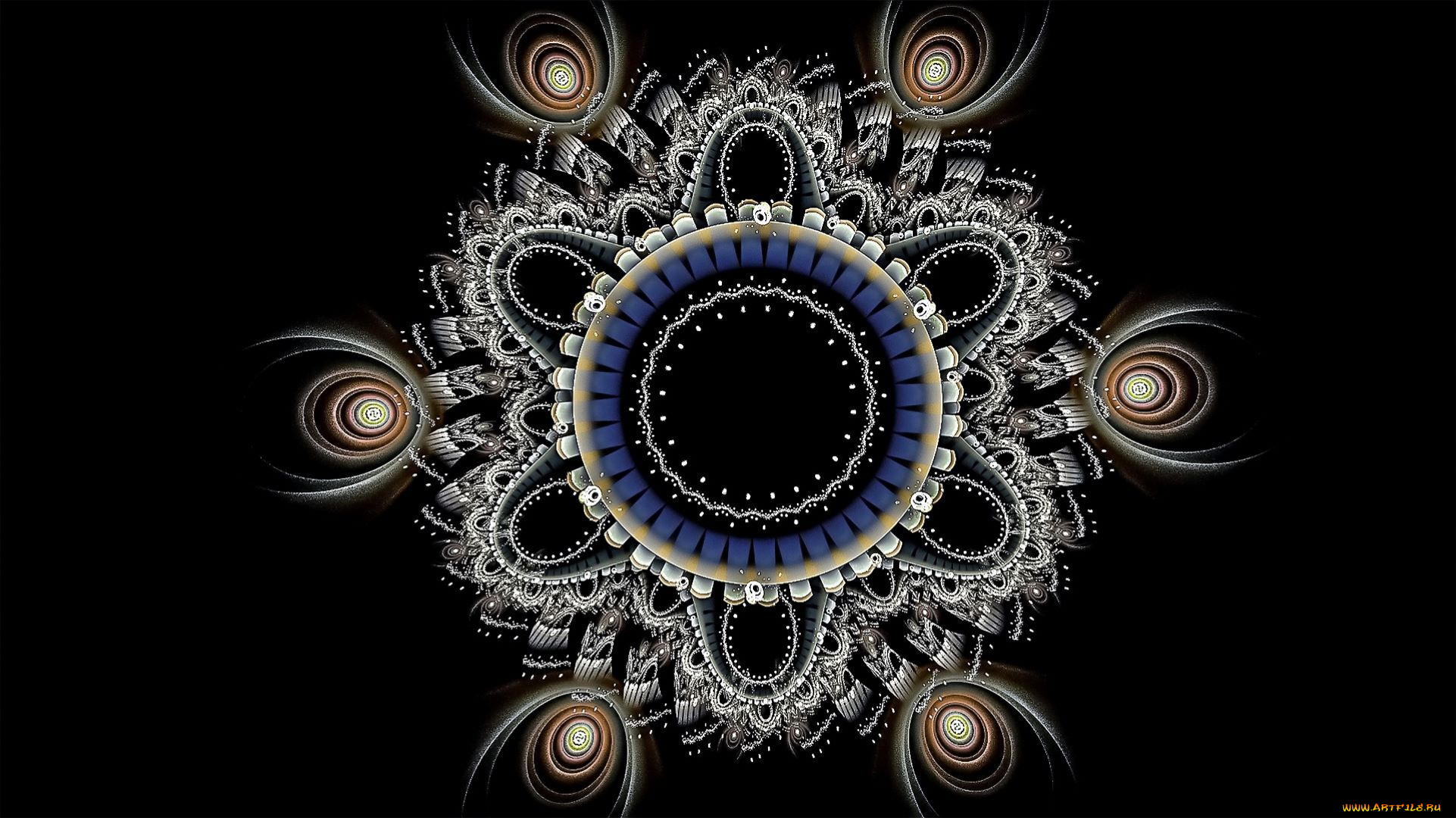 3д, графика, фракталы, , fractal, узор