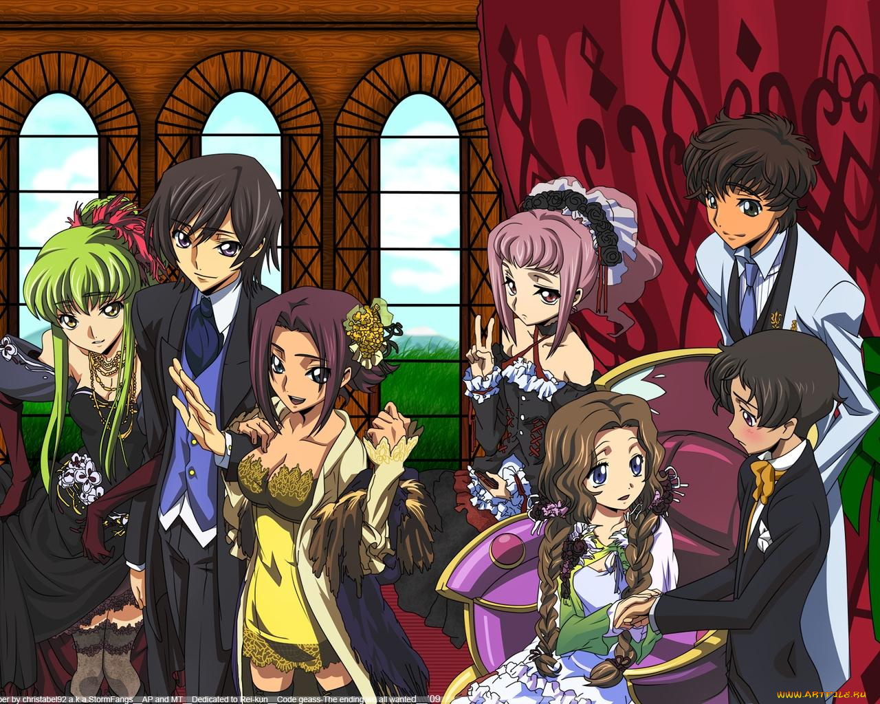 аниме, code, geass