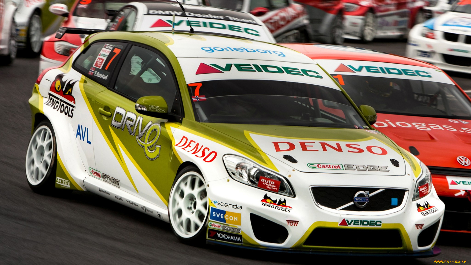 volvo, c30, stcc, спорт, автоспорт