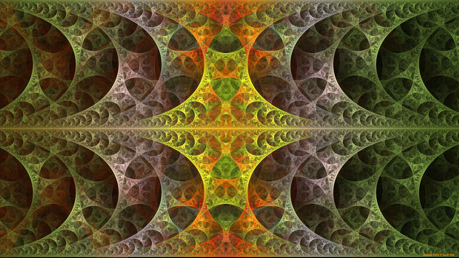 3д, графика, fractal, фракталы, узор, фон, цвет