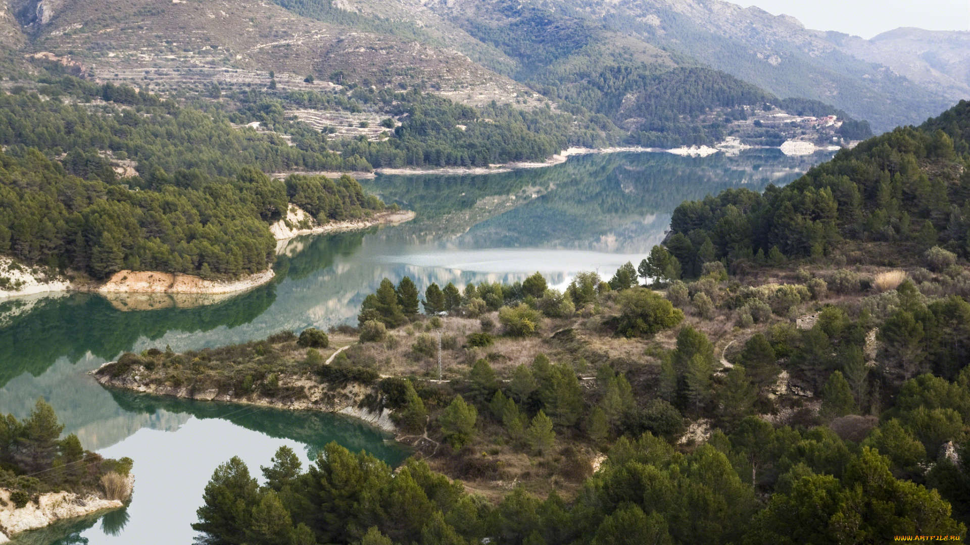 guadalest, river, valencia, spain, природа, реки, озера, горы, валенсия, испания, леса, река, гвадалест