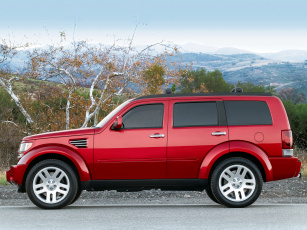 Картинка автомобили dodge nitro concept ka красный