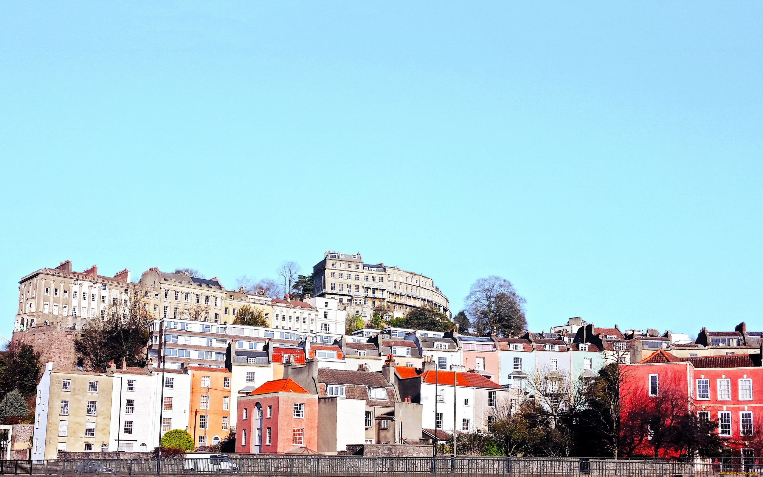 bristol, england, города, -, здания, , дома, bristol, england