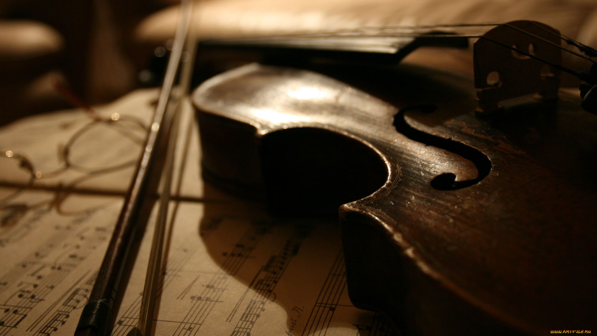 музыка, -музыкальные, инструменты, очки, скрипка, ноты