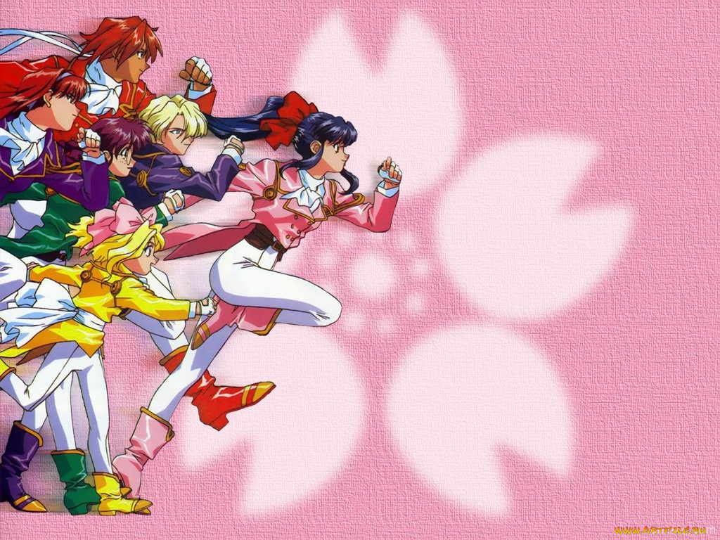 аниме, sakura, wars